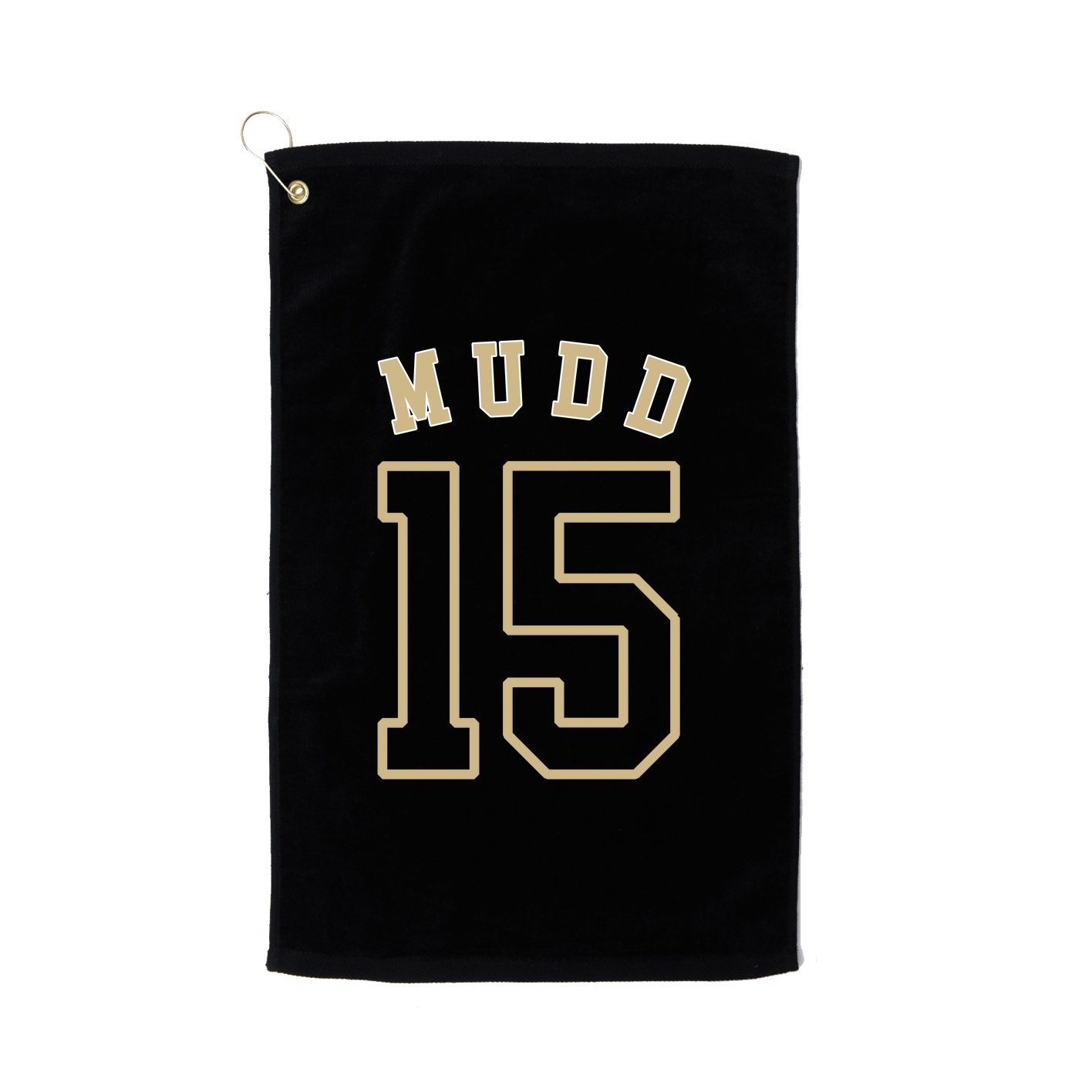 Golf Towel — Shirsey Arch in Black