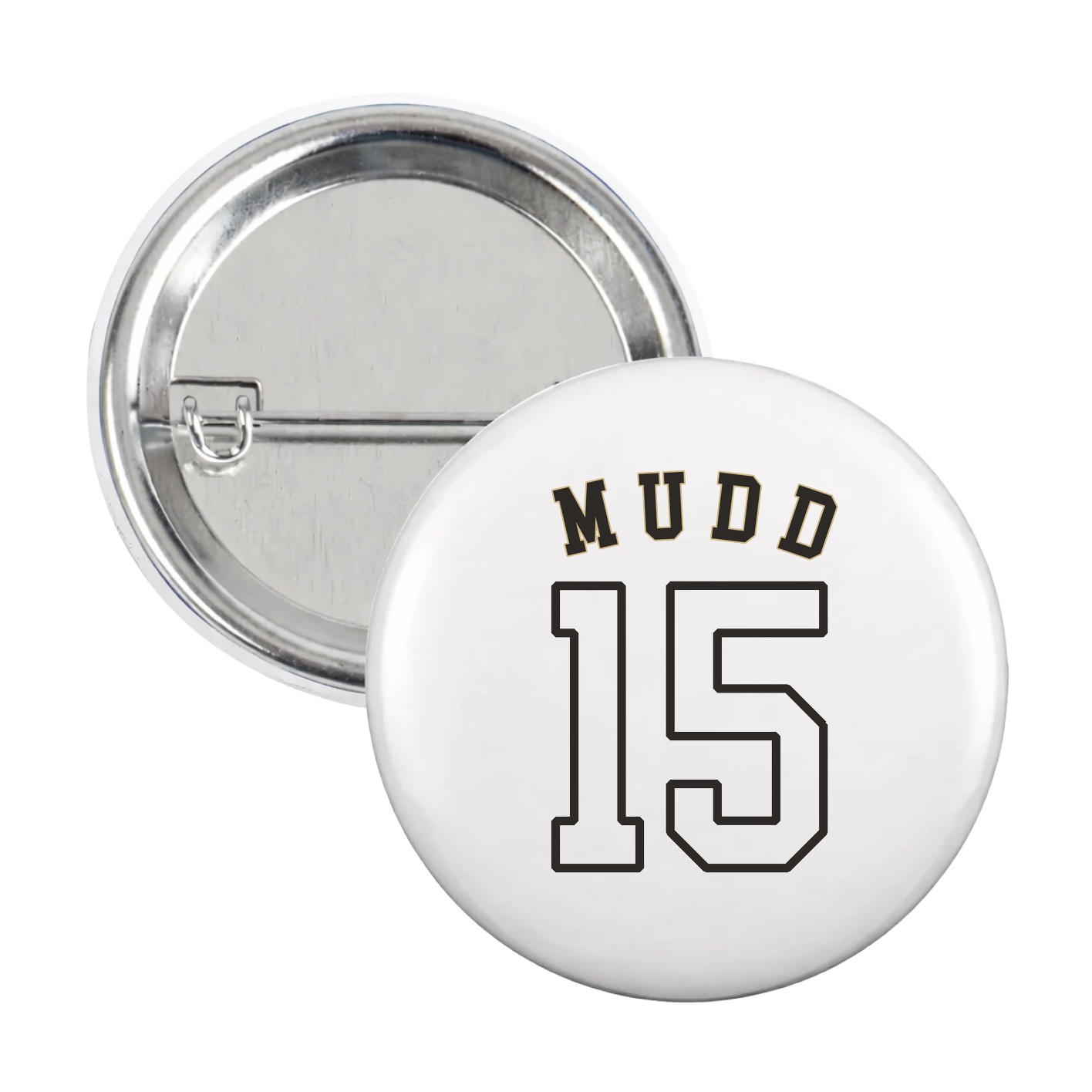 Game Day Button — Shirsey Arch in White