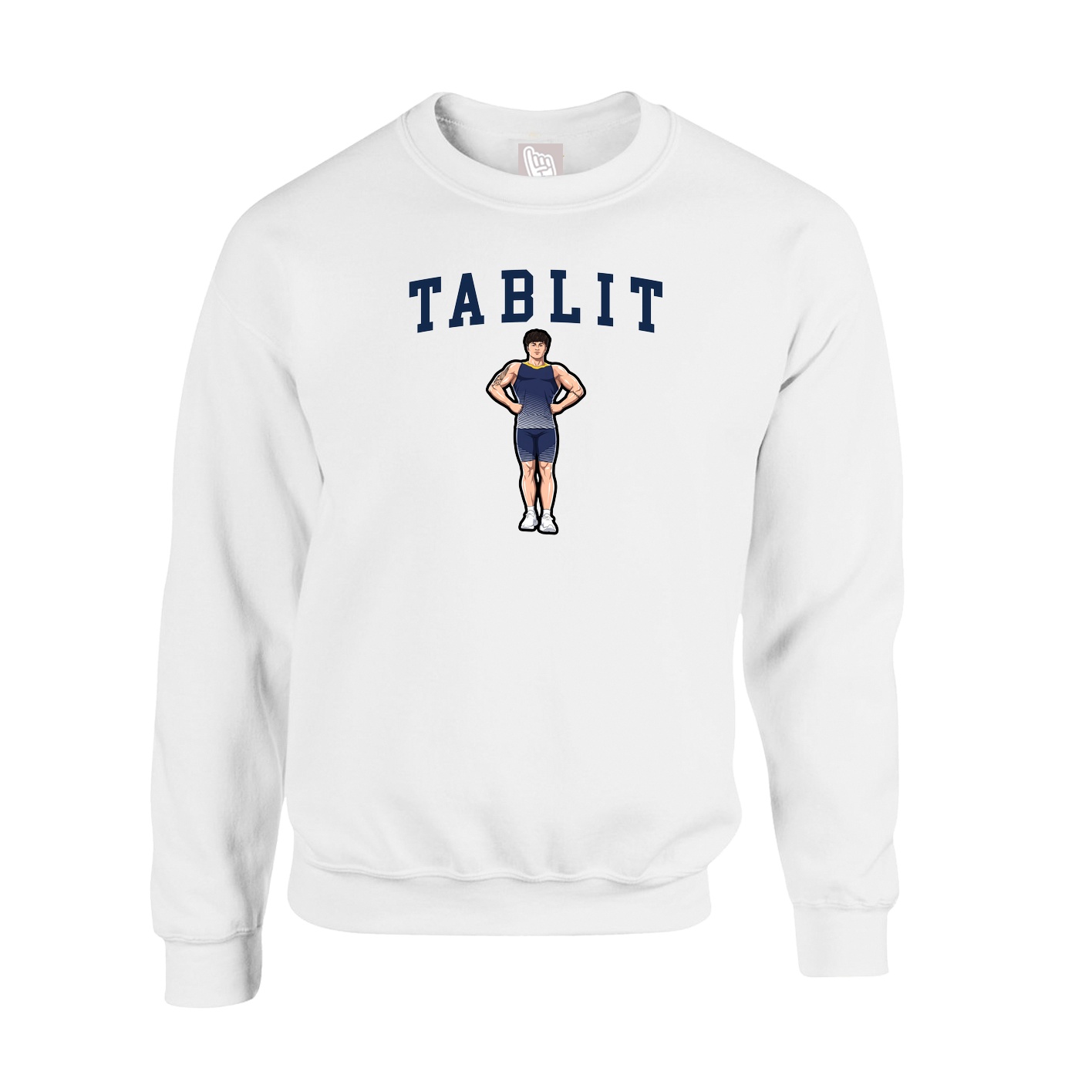 Fleece Crew — Shirsey in White
