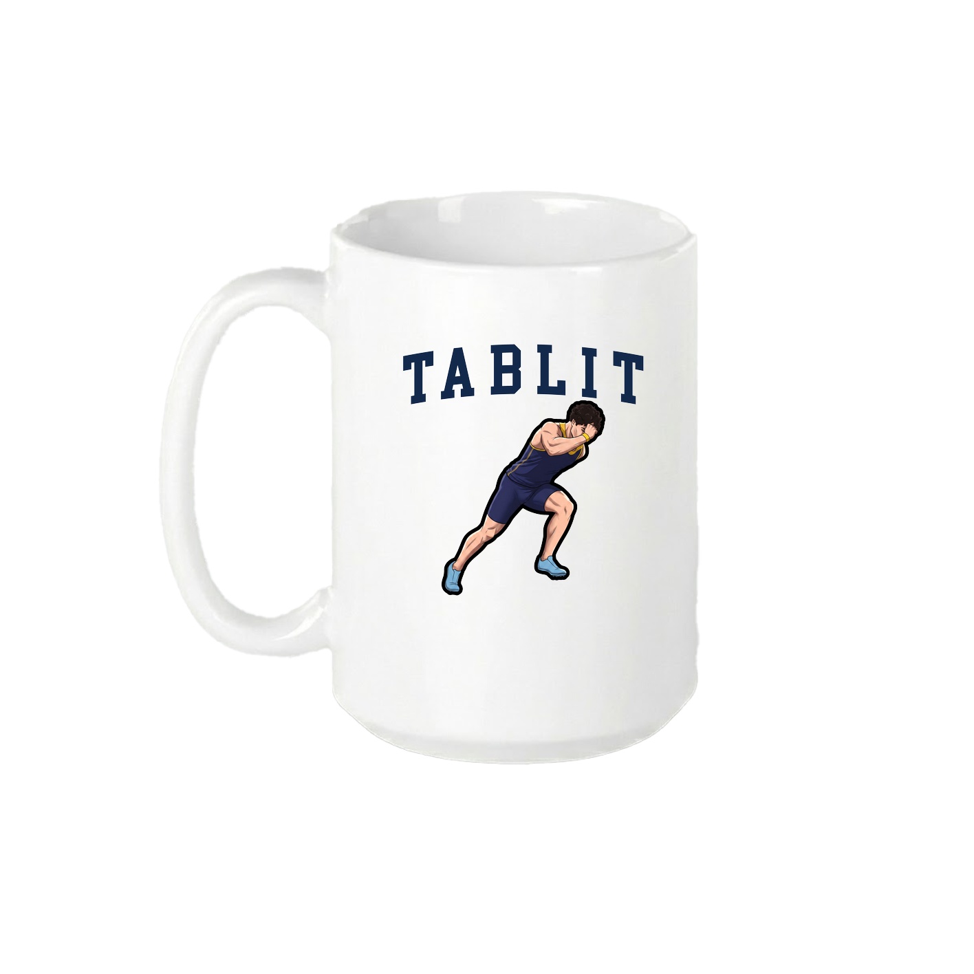 15oz Coffee Mug — Shirsey in White