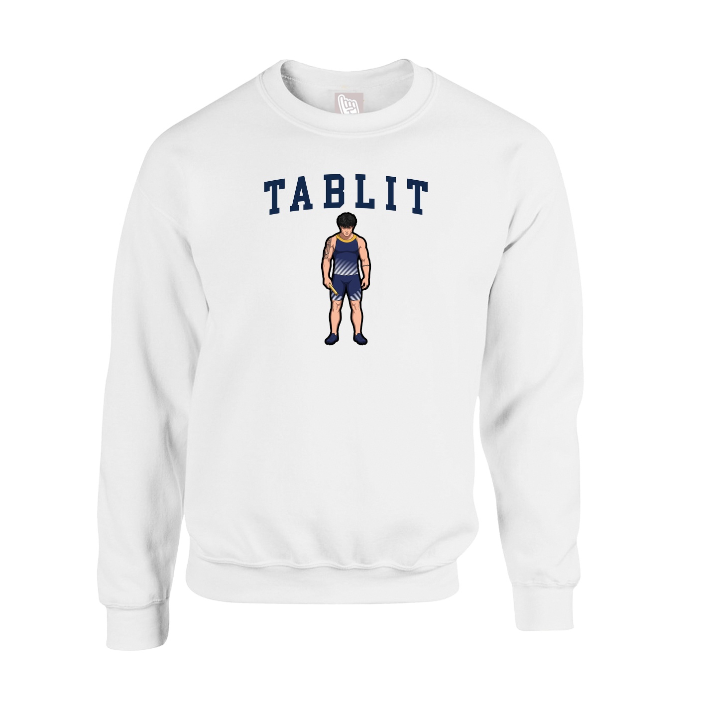 Fleece Crew — Shirsey in White