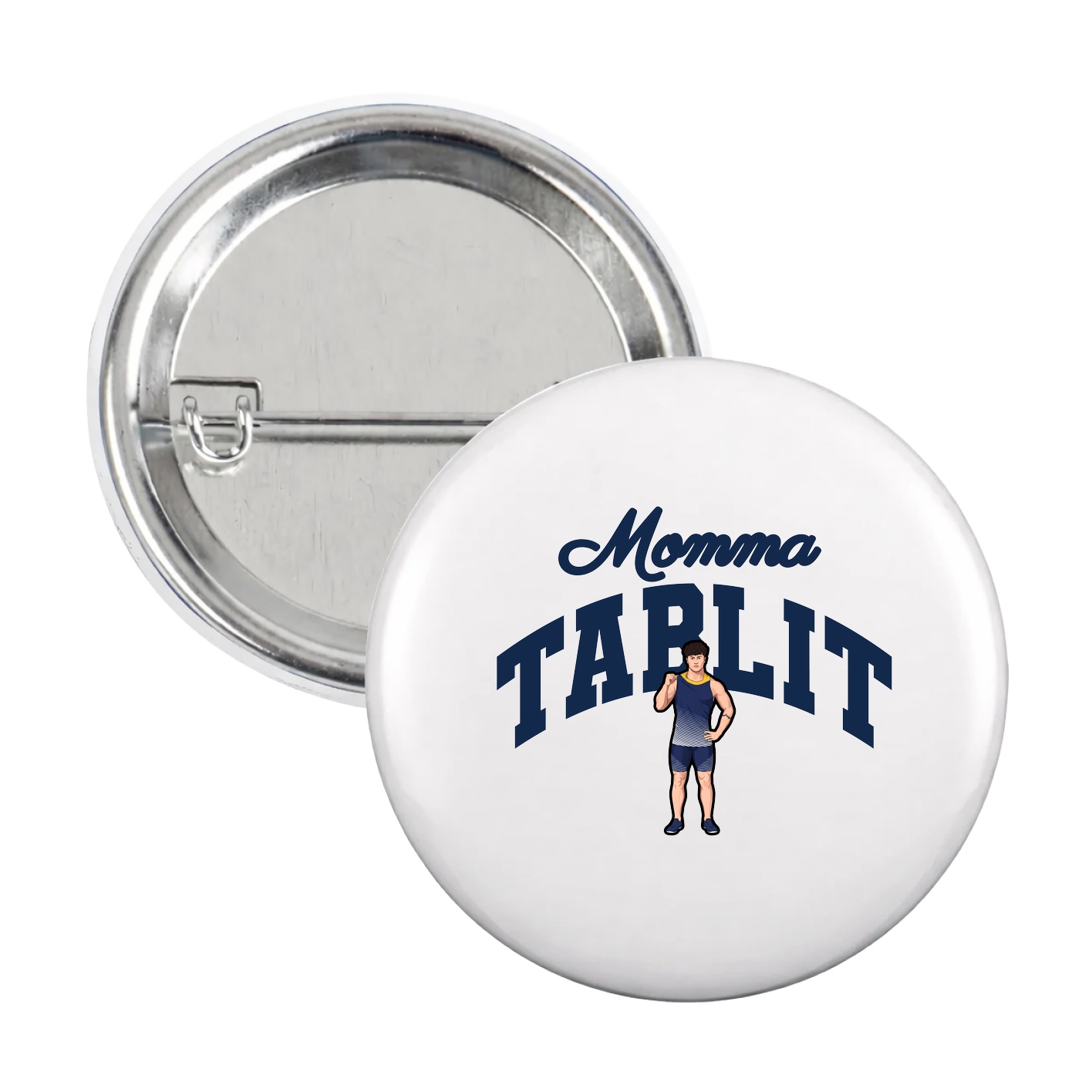 Game Day Button — Mothers Day Arch in White