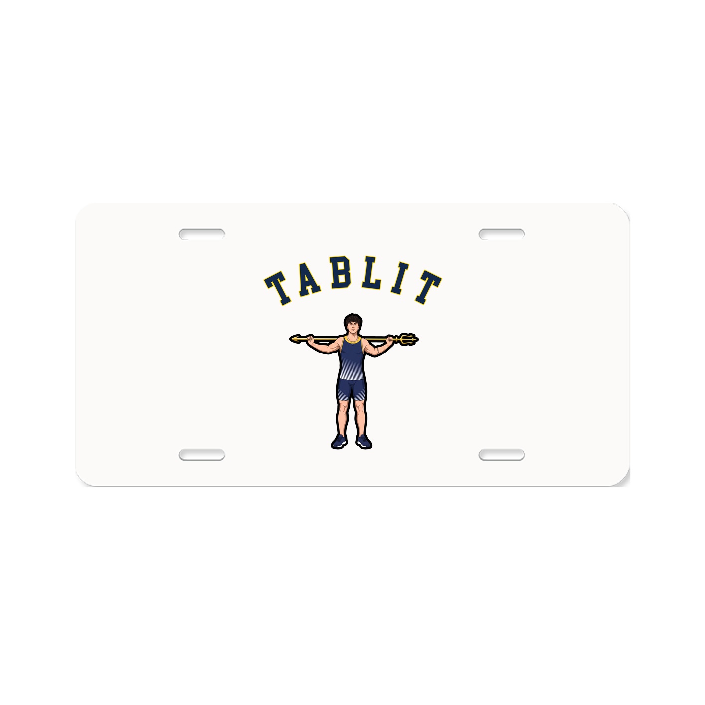 License Plate — Shirsey Arch in Classic