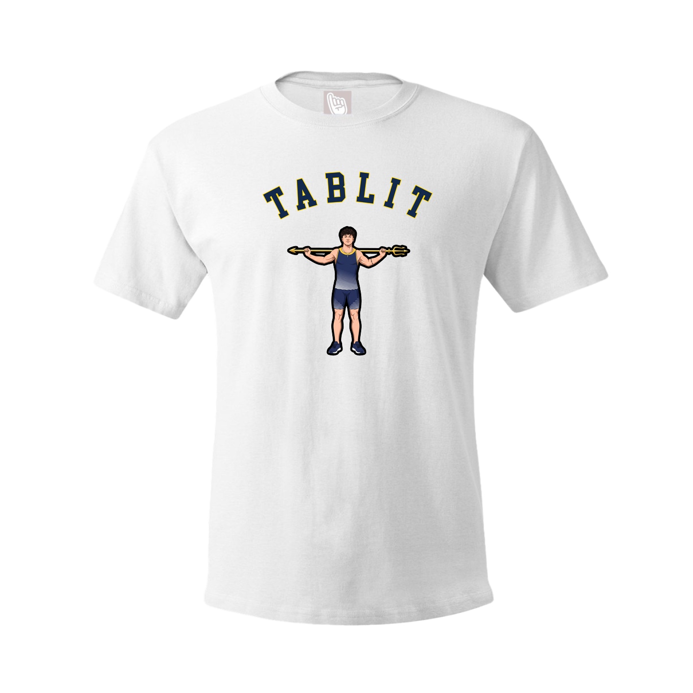 Youth Tee — Shirsey Arch in White