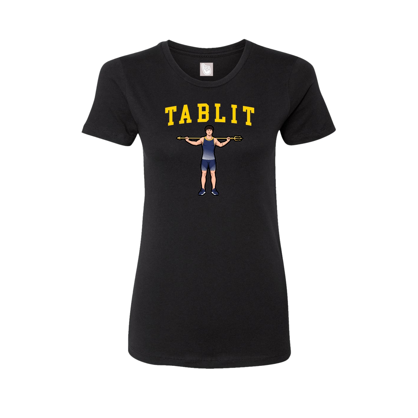 Fitted Women's Tee — Shirsey in Black