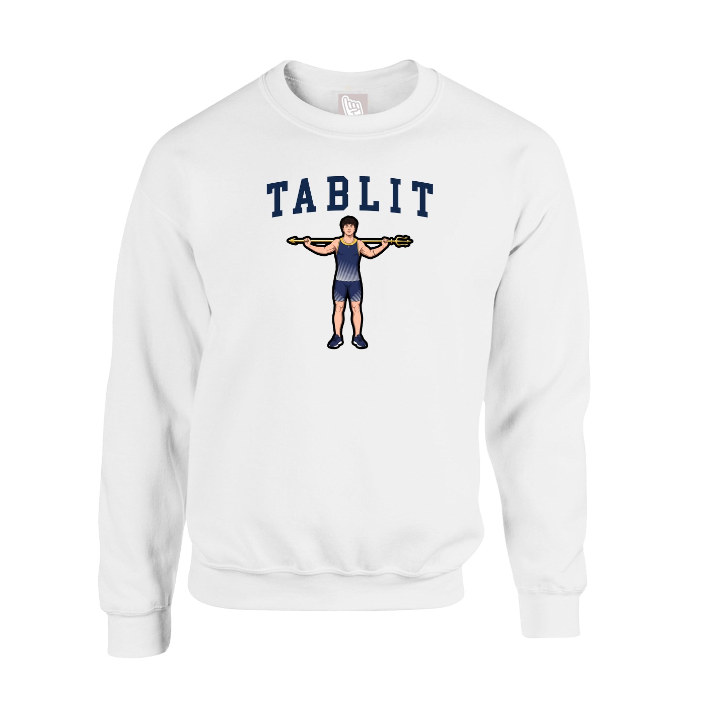 Fleece Crew — Shirsey in White