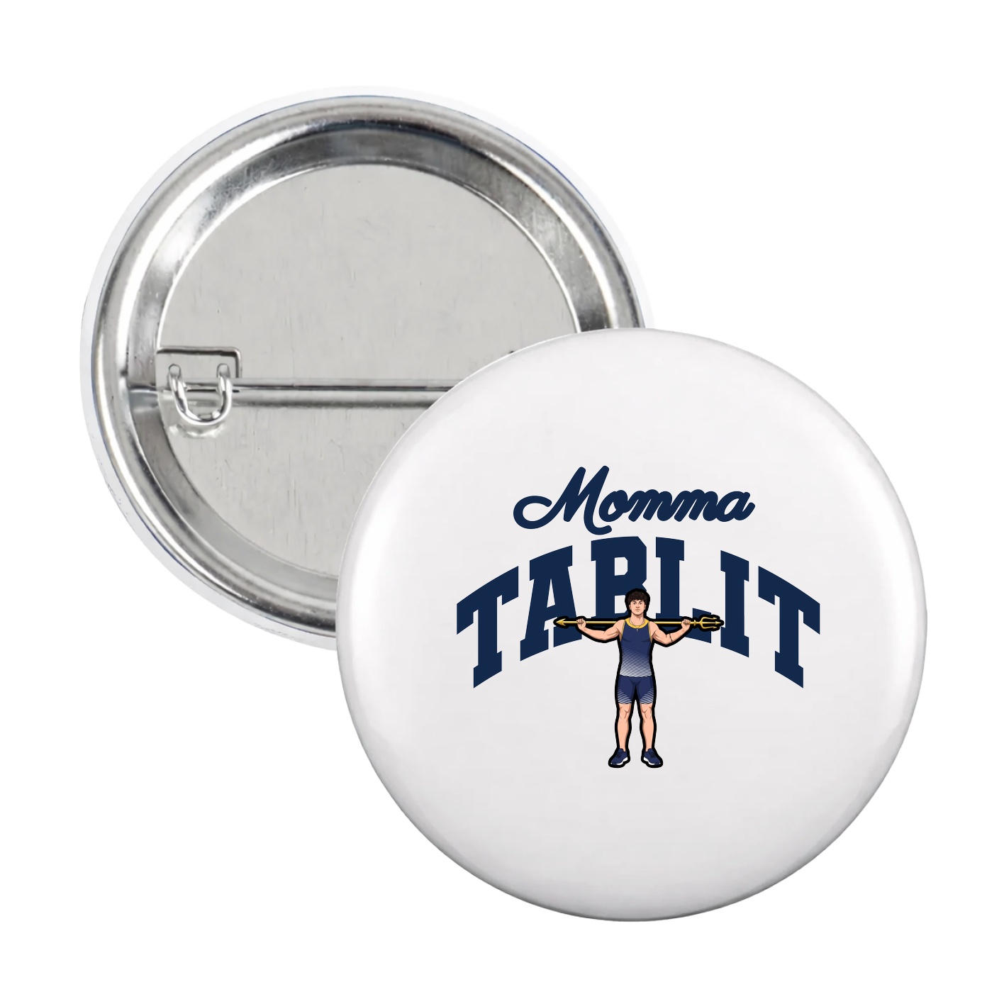 Game Day Button — Mothers Day Arch in White