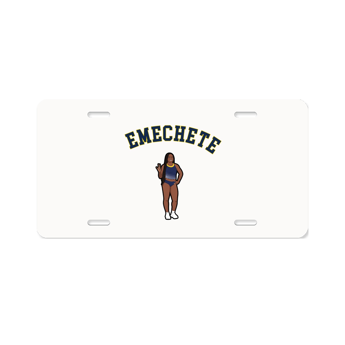 License Plate — Shirsey Arch in Classic
