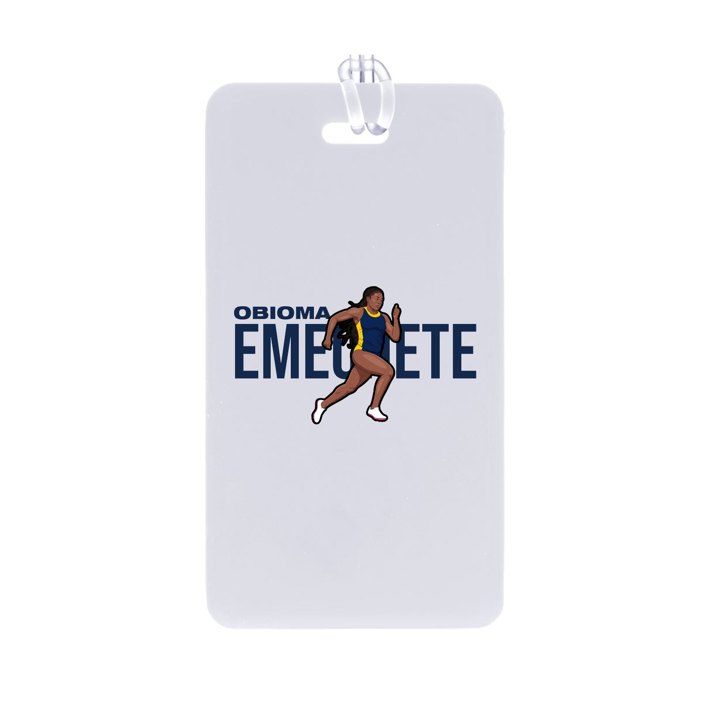 Bag Tag — Player Name in Classic