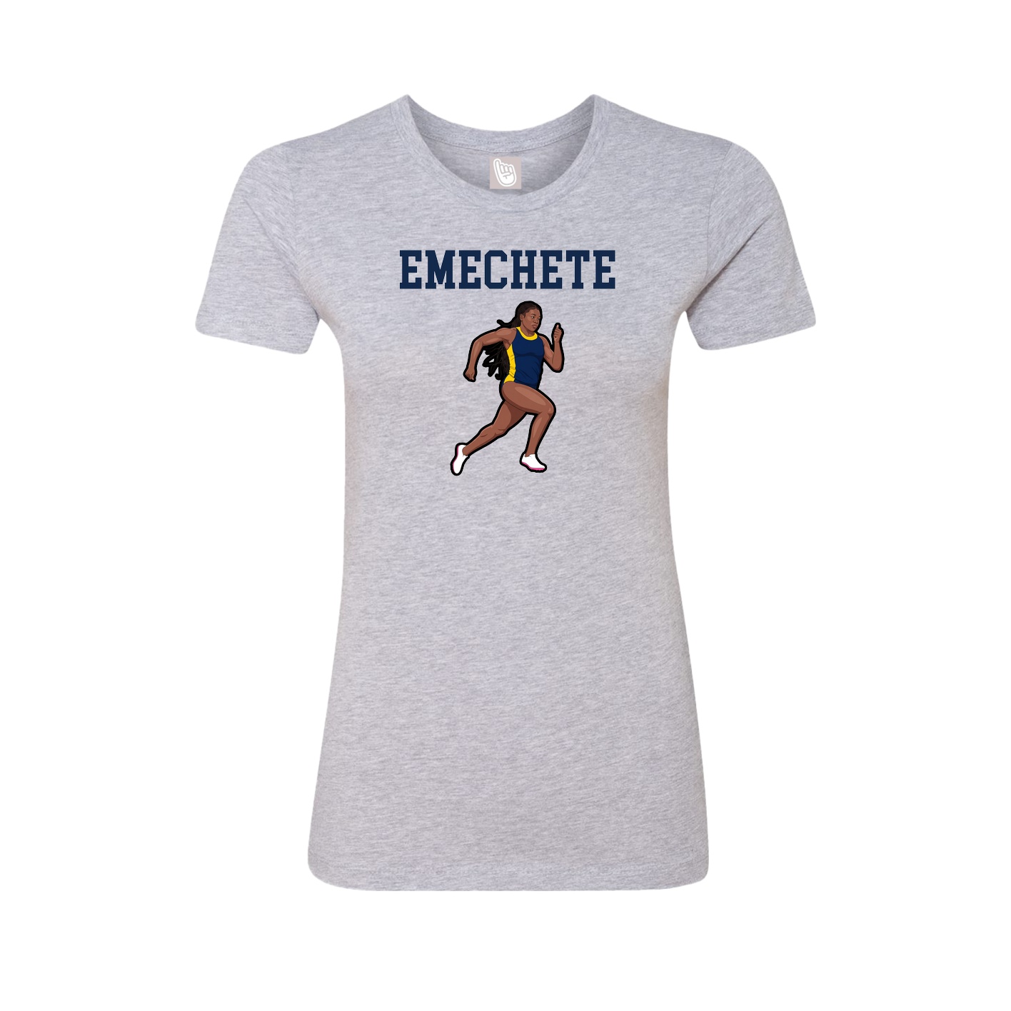 Fitted Women's Tee — Shirsey in Grey