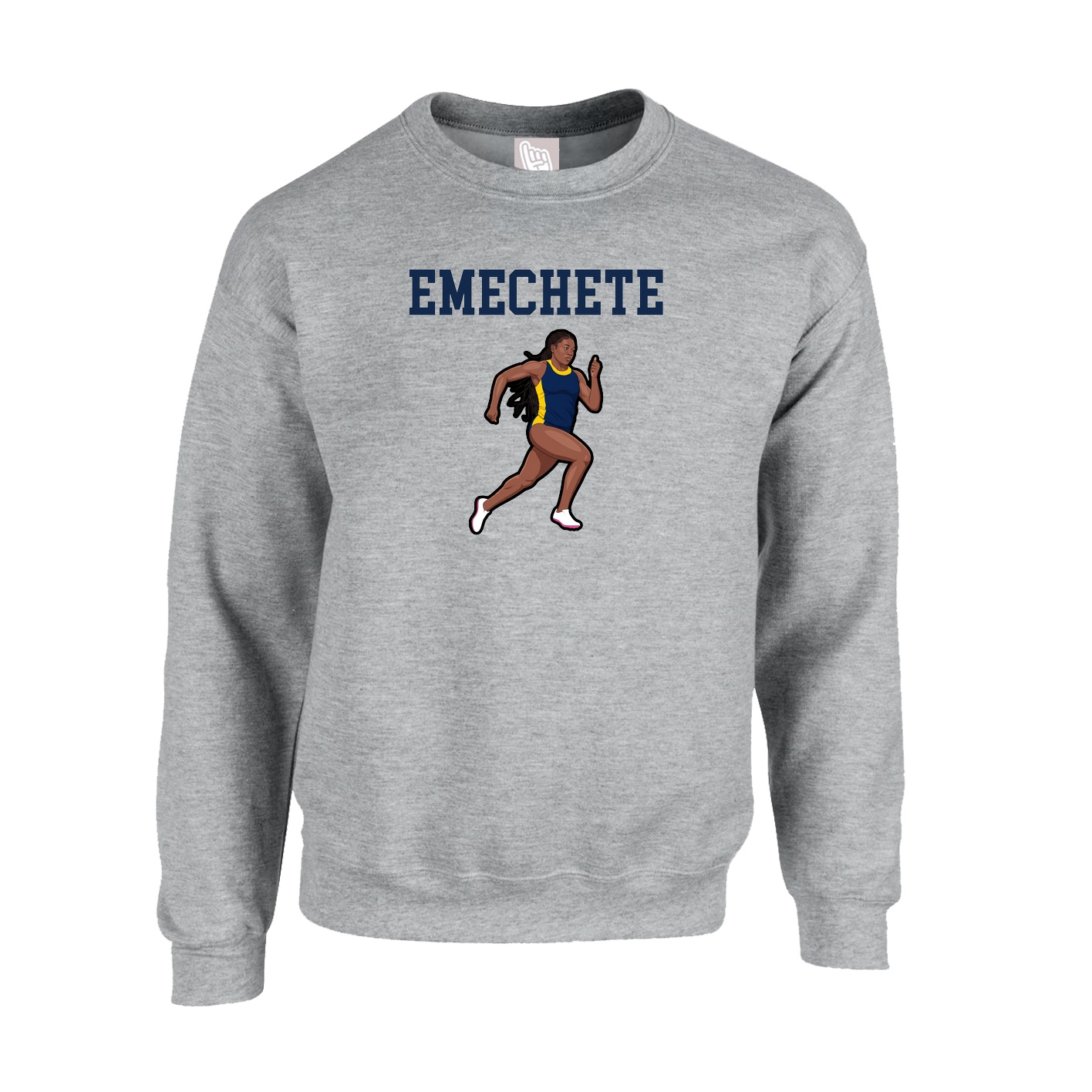 Fleece Crew — Shirsey in Grey