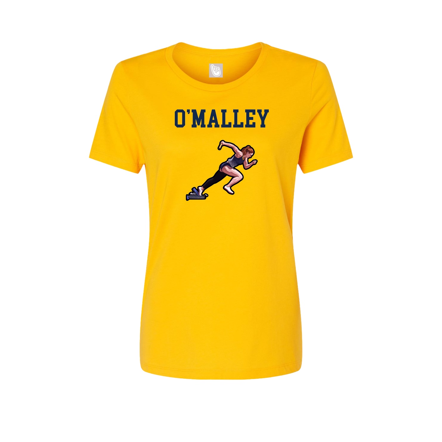 Fitted Women's Tee — Shirsey in Gold