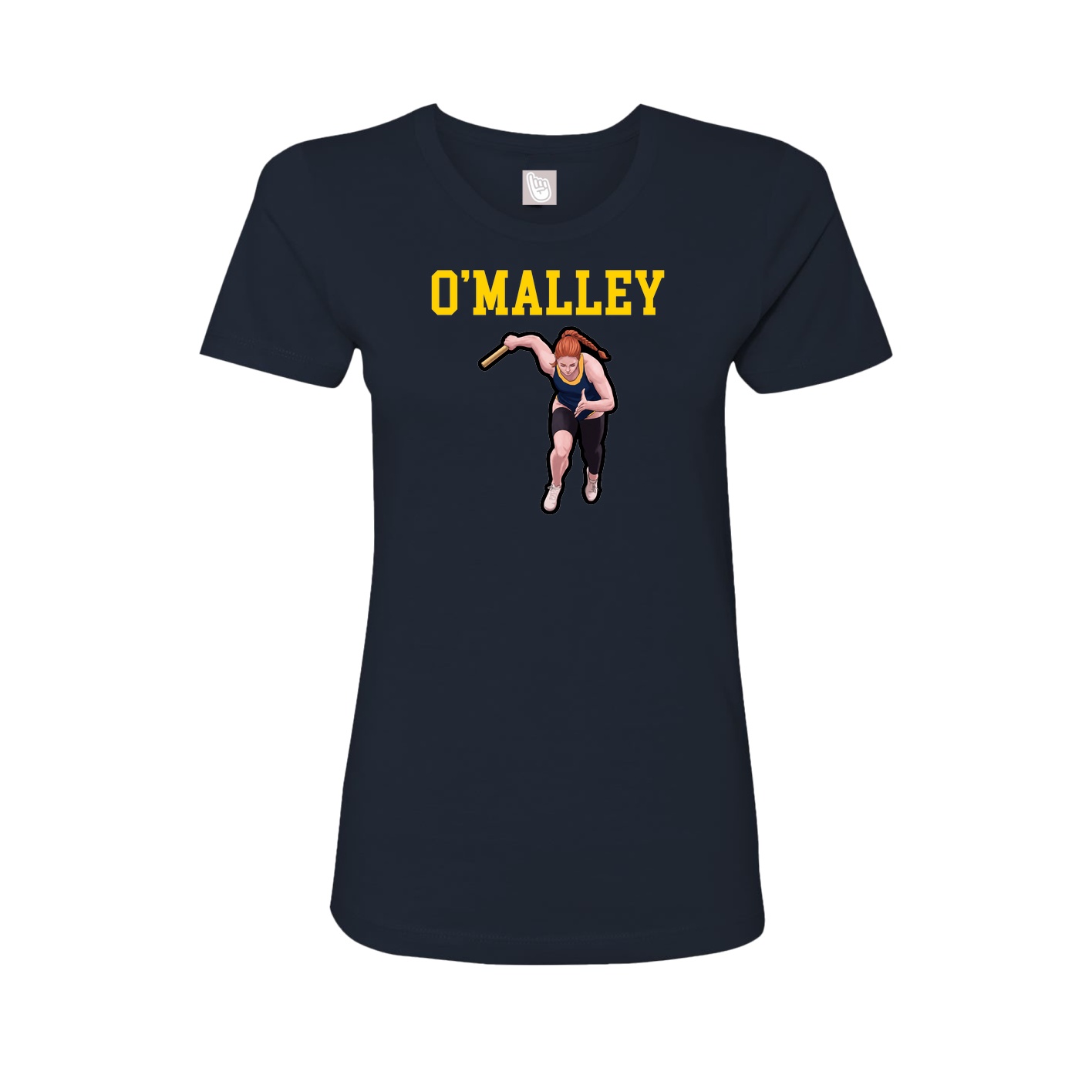 Fitted Women's Tee — Shirsey in Navy