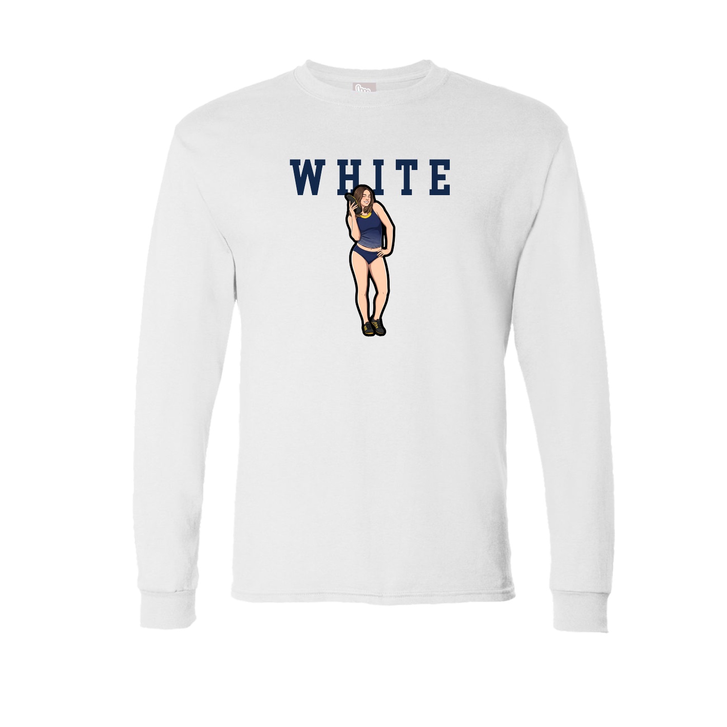Long Sleeve Tee — Shirsey in White
