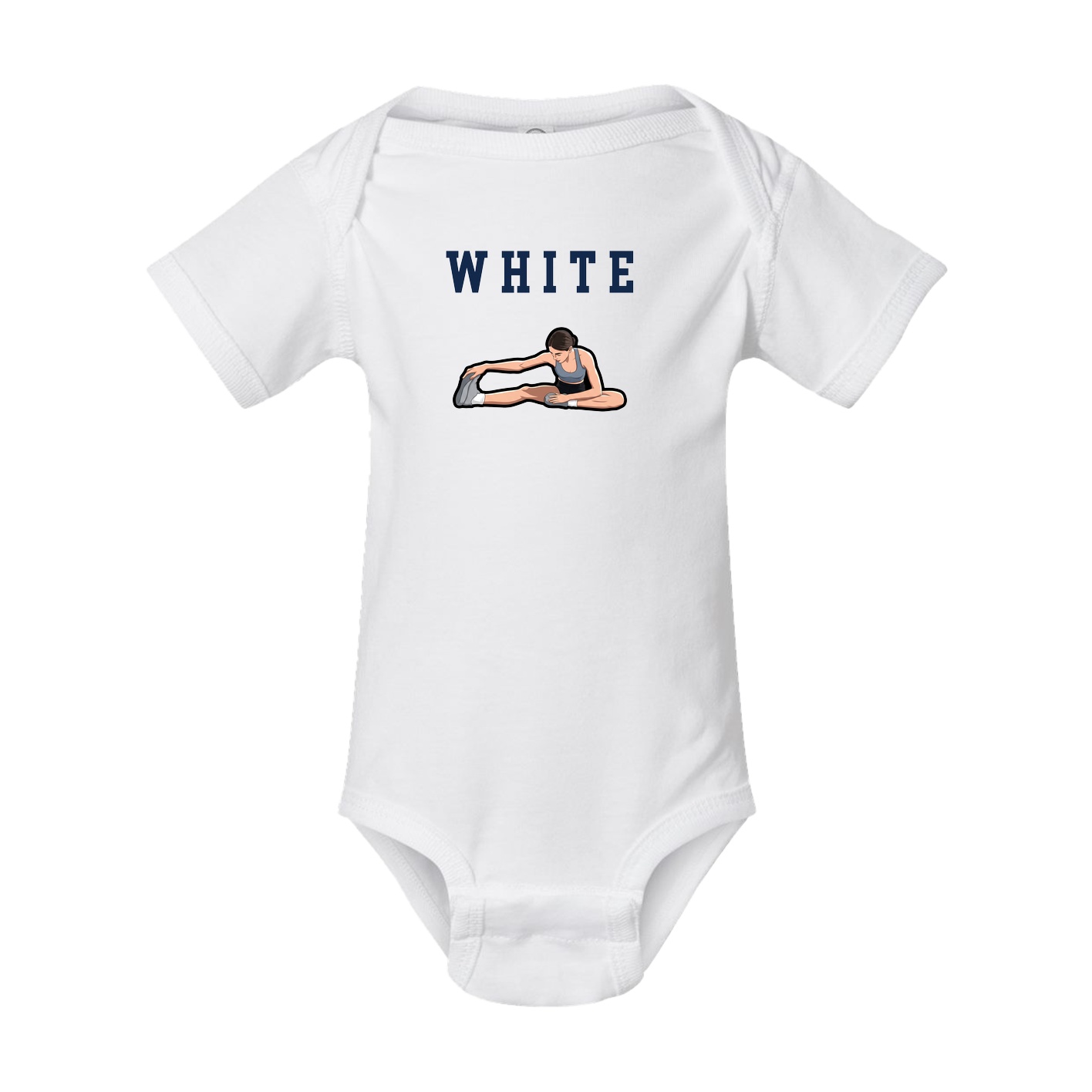 Baby Onesie — Shirsey in White