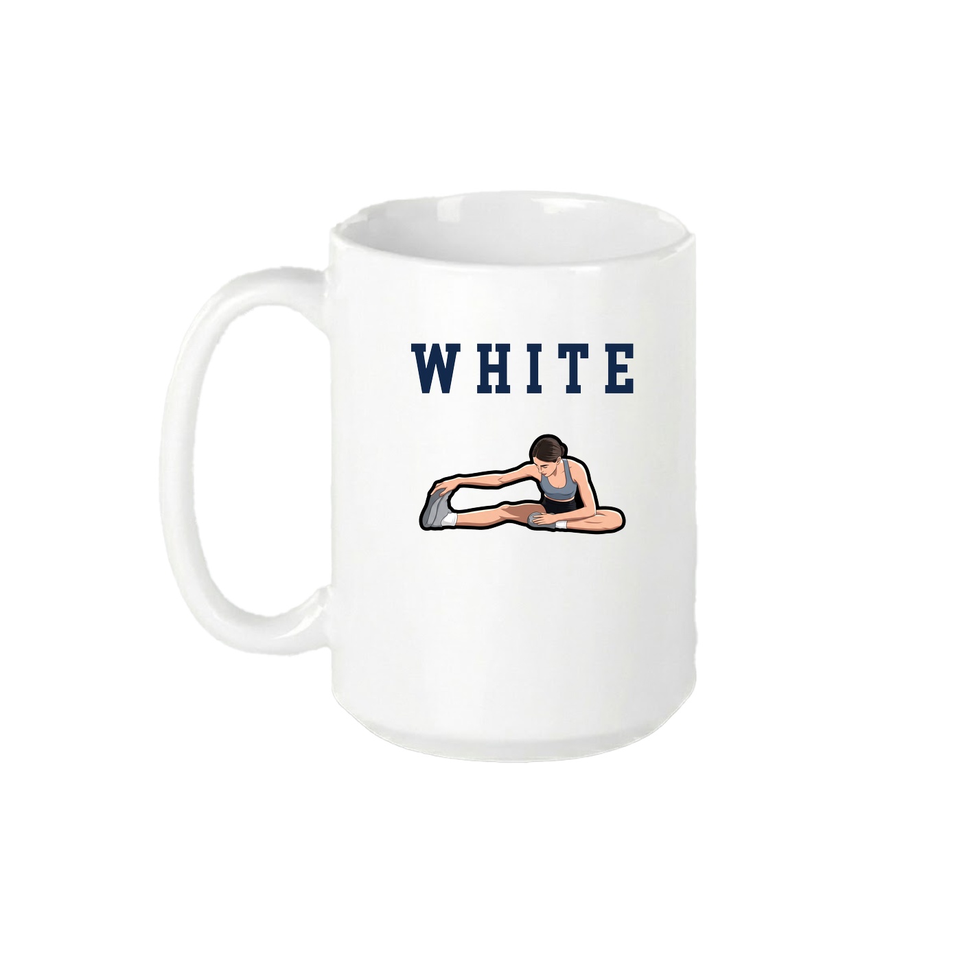 15oz Coffee Mug — Shirsey in White