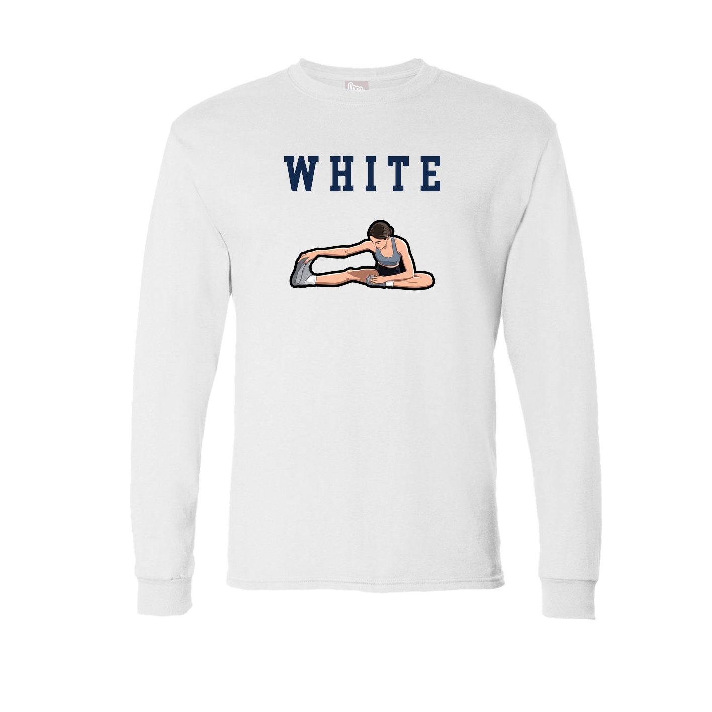 Long Sleeve Tee — Shirsey in White
