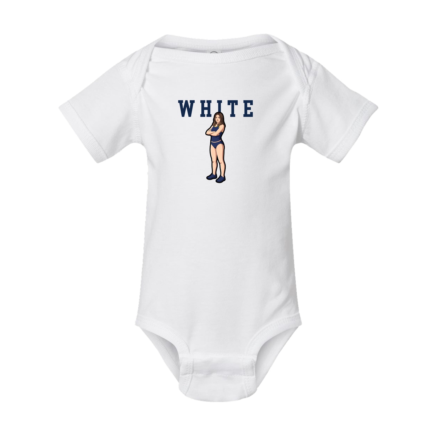 Baby Onesie — Shirsey in White