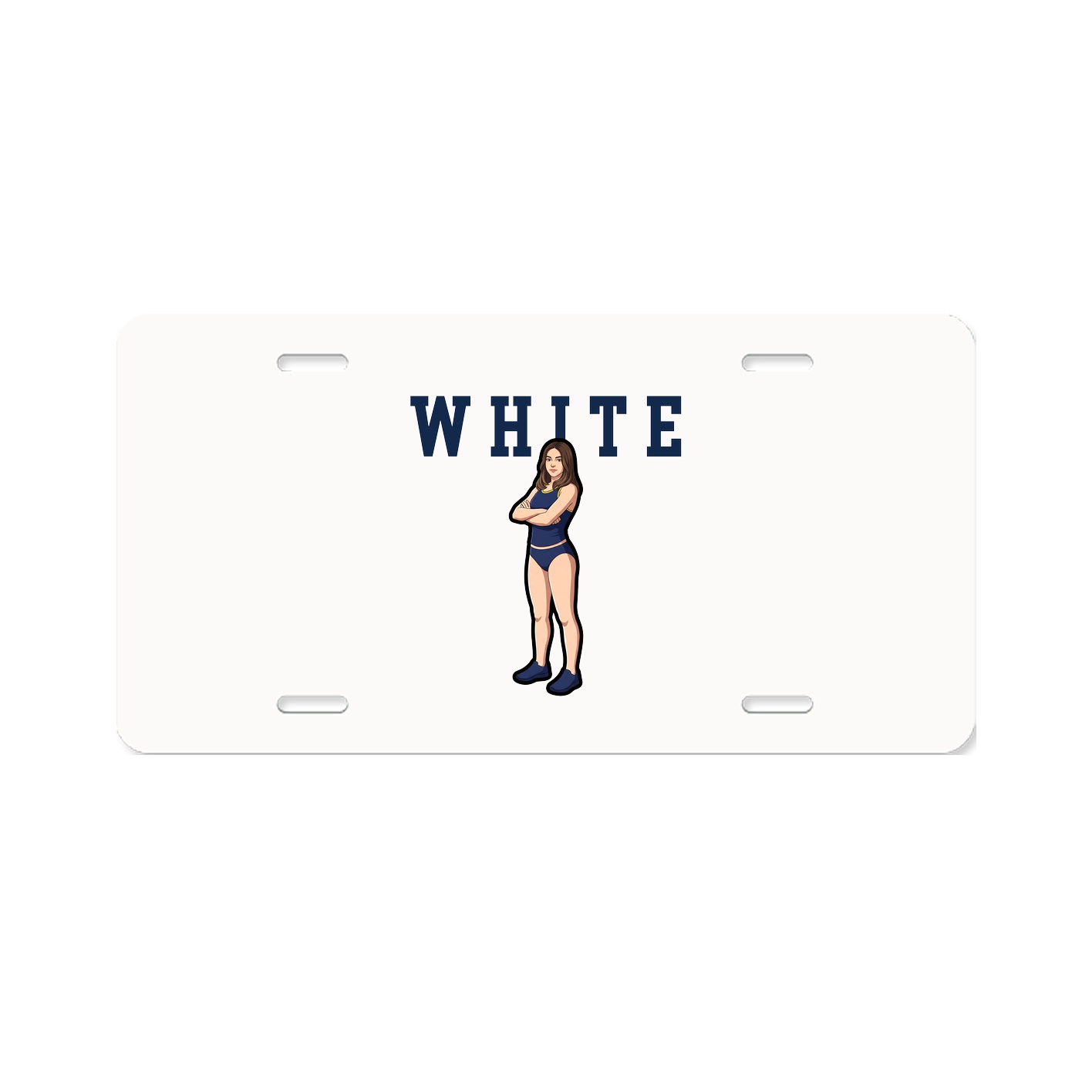 License Plate — Shirsey in Classic