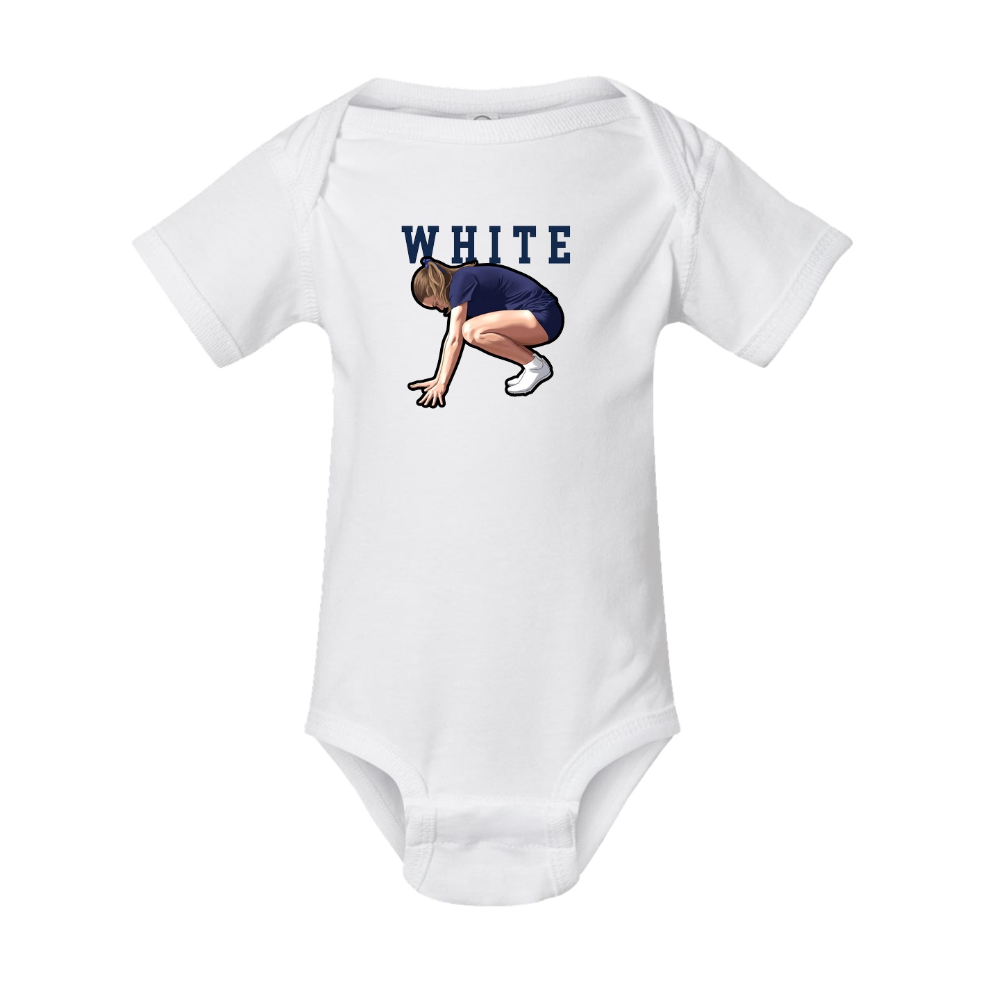 Baby Onesie — Shirsey in White