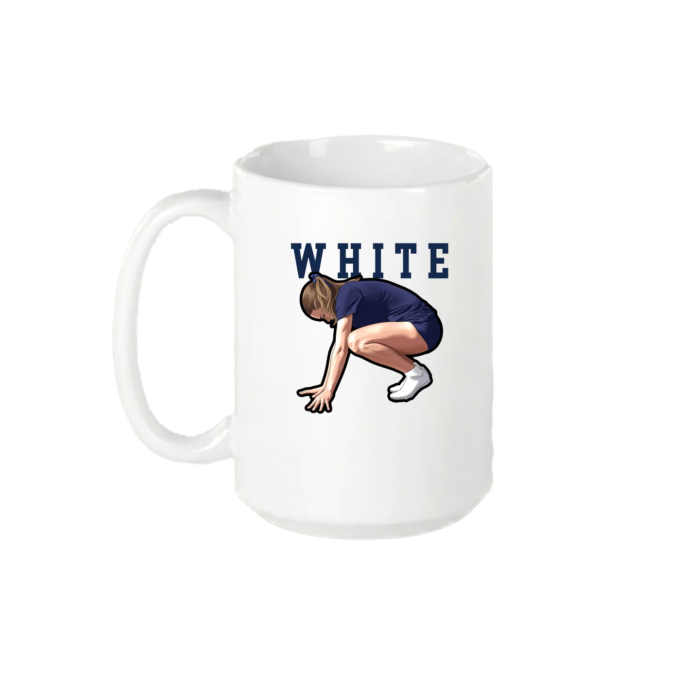 15oz Coffee Mug — Shirsey in White