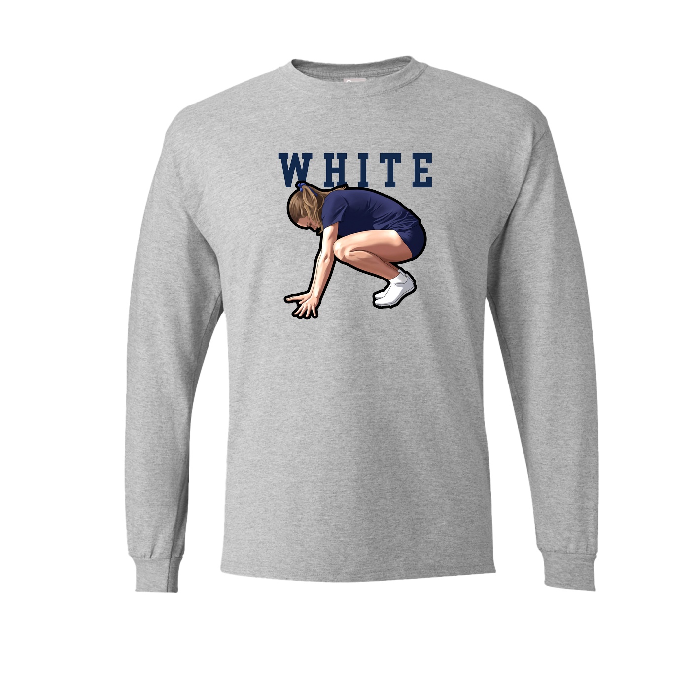Long Sleeve Tee — Shirsey in Grey