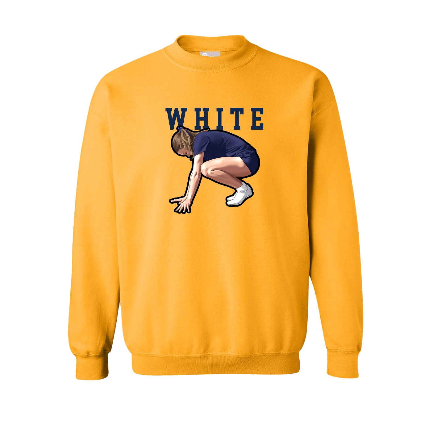 Fleece Crew — Shirsey in Gold