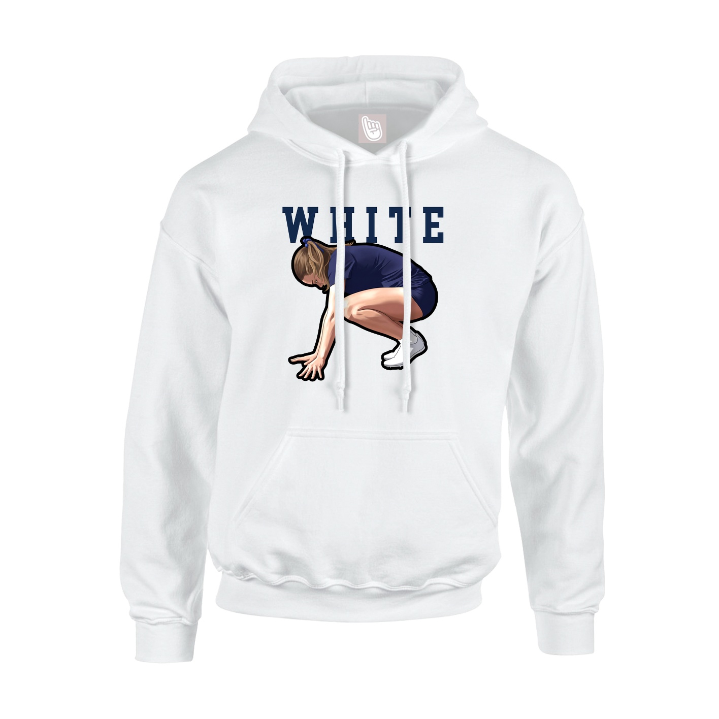Youth Hoodie — Shirsey in White