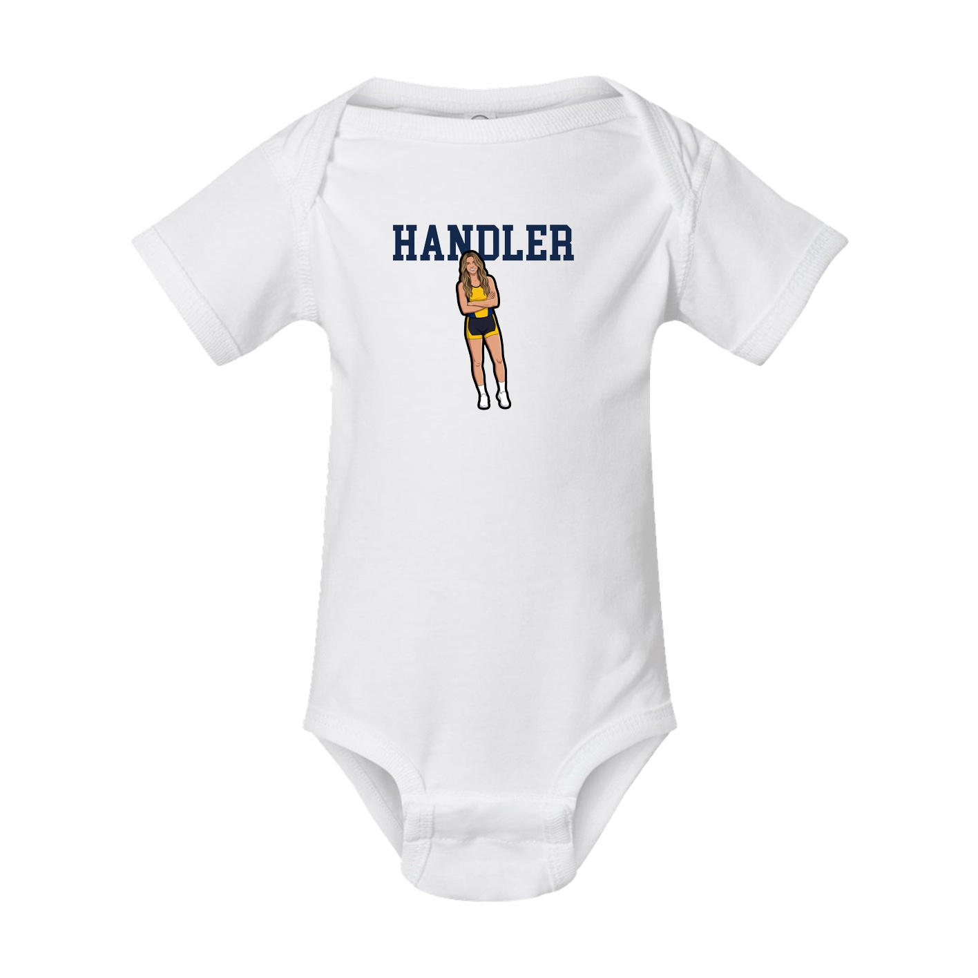 Baby Onesie — Shirsey in White