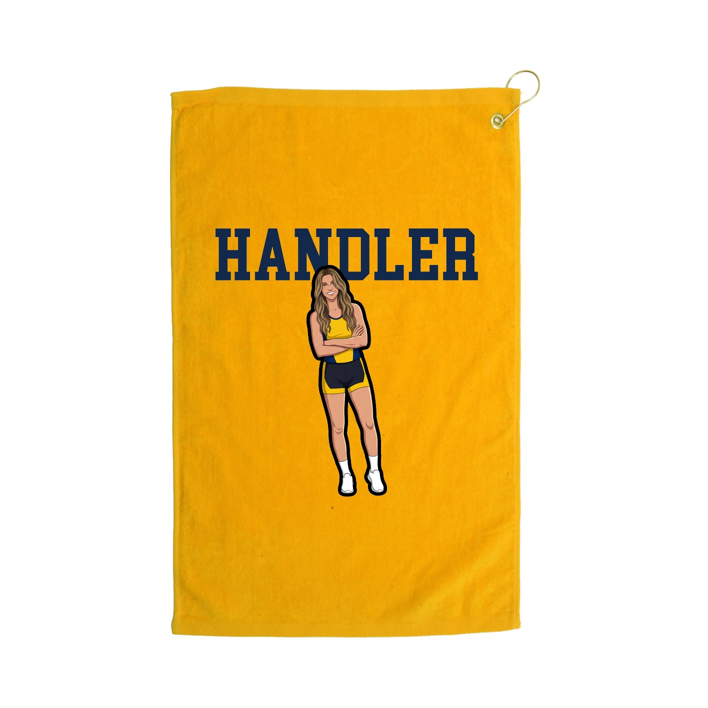 Golf Towel — Shirsey in Gold