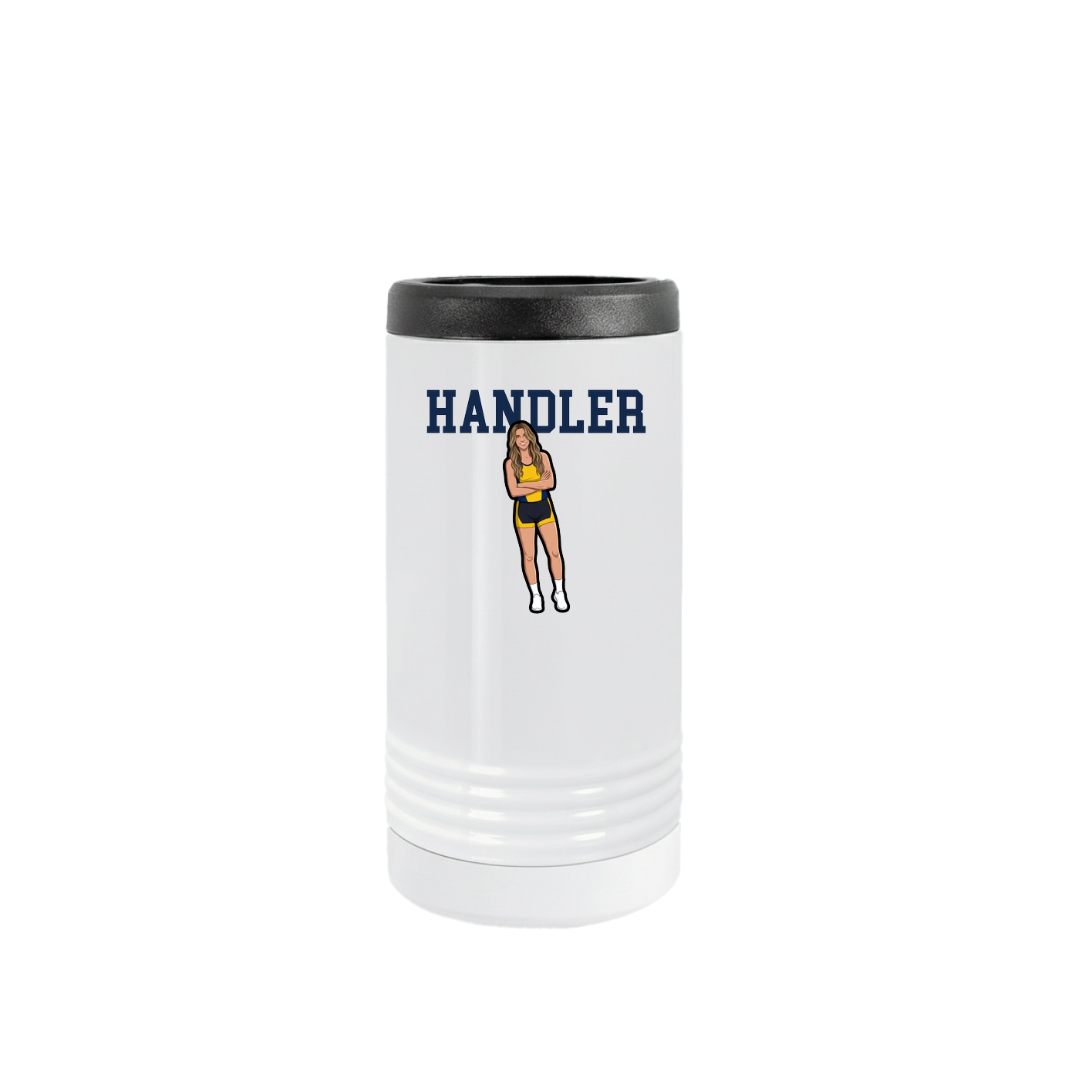 Slim Beverage Holder — Shirsey in White