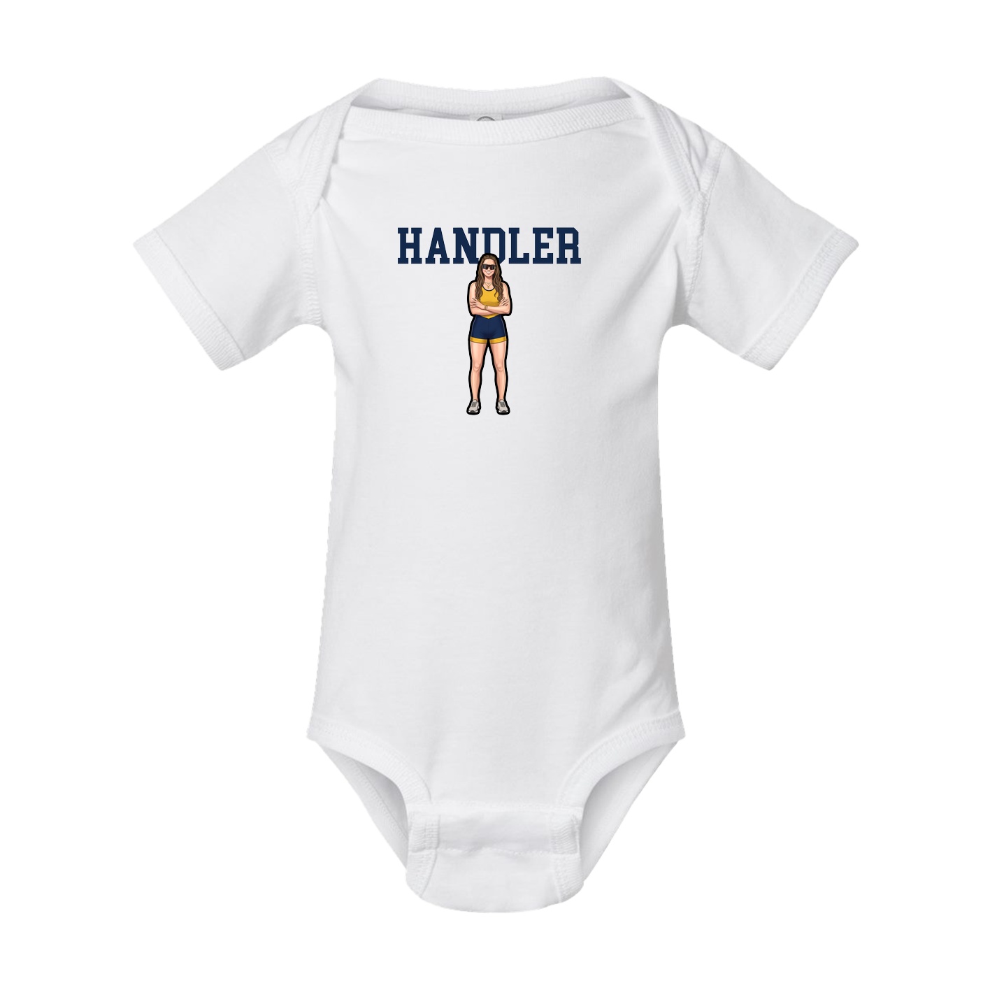 Baby Onesie — Shirsey in White