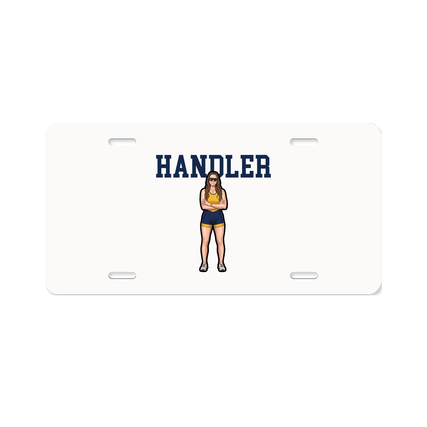 License Plate — Shirsey in Classic