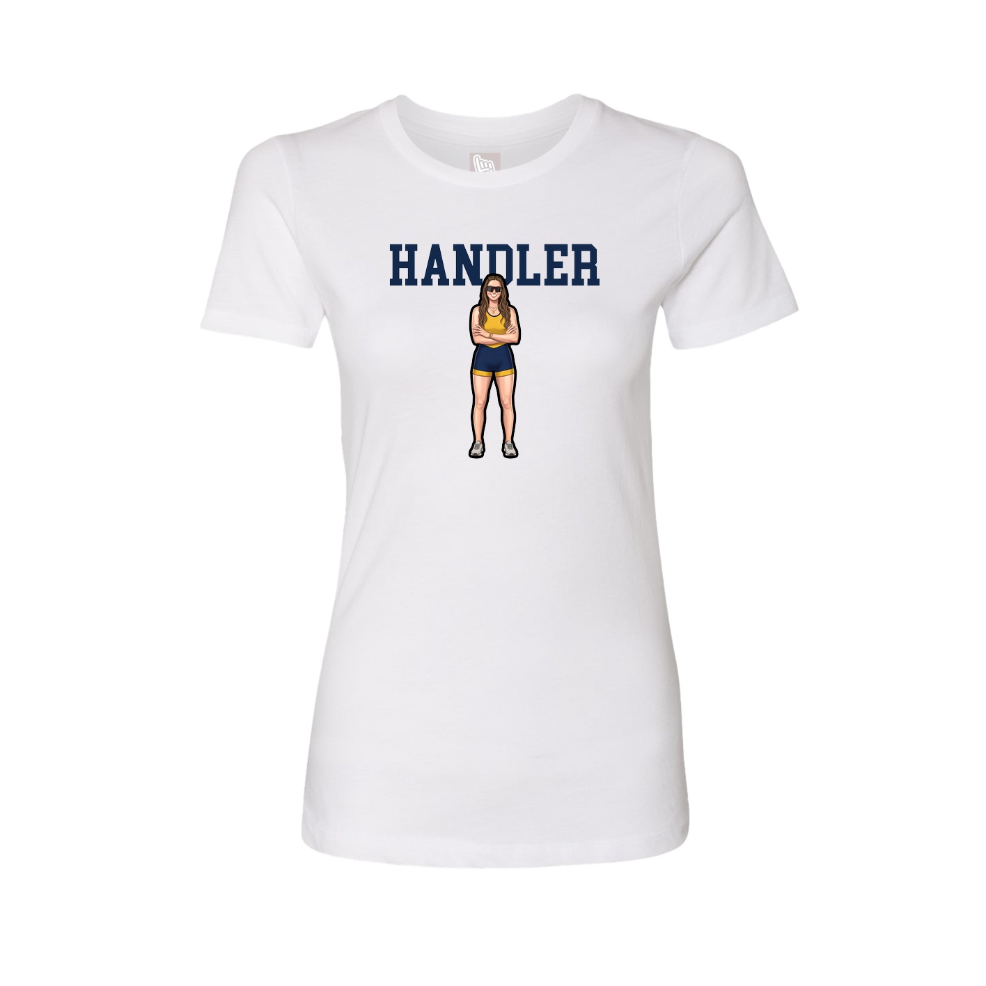 Fitted Women's Tee — Shirsey in White