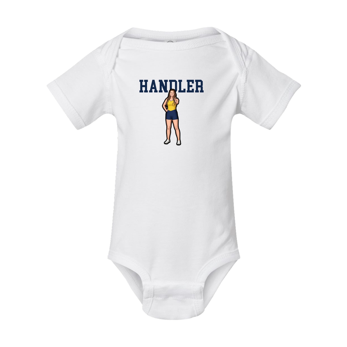Baby Onesie — Shirsey in White
