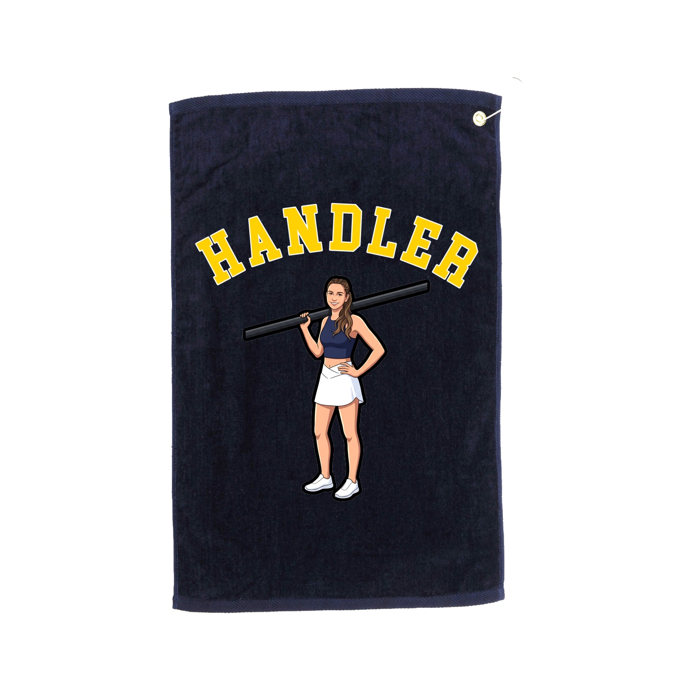 Golf Towel — Shirsey Arch in Navy