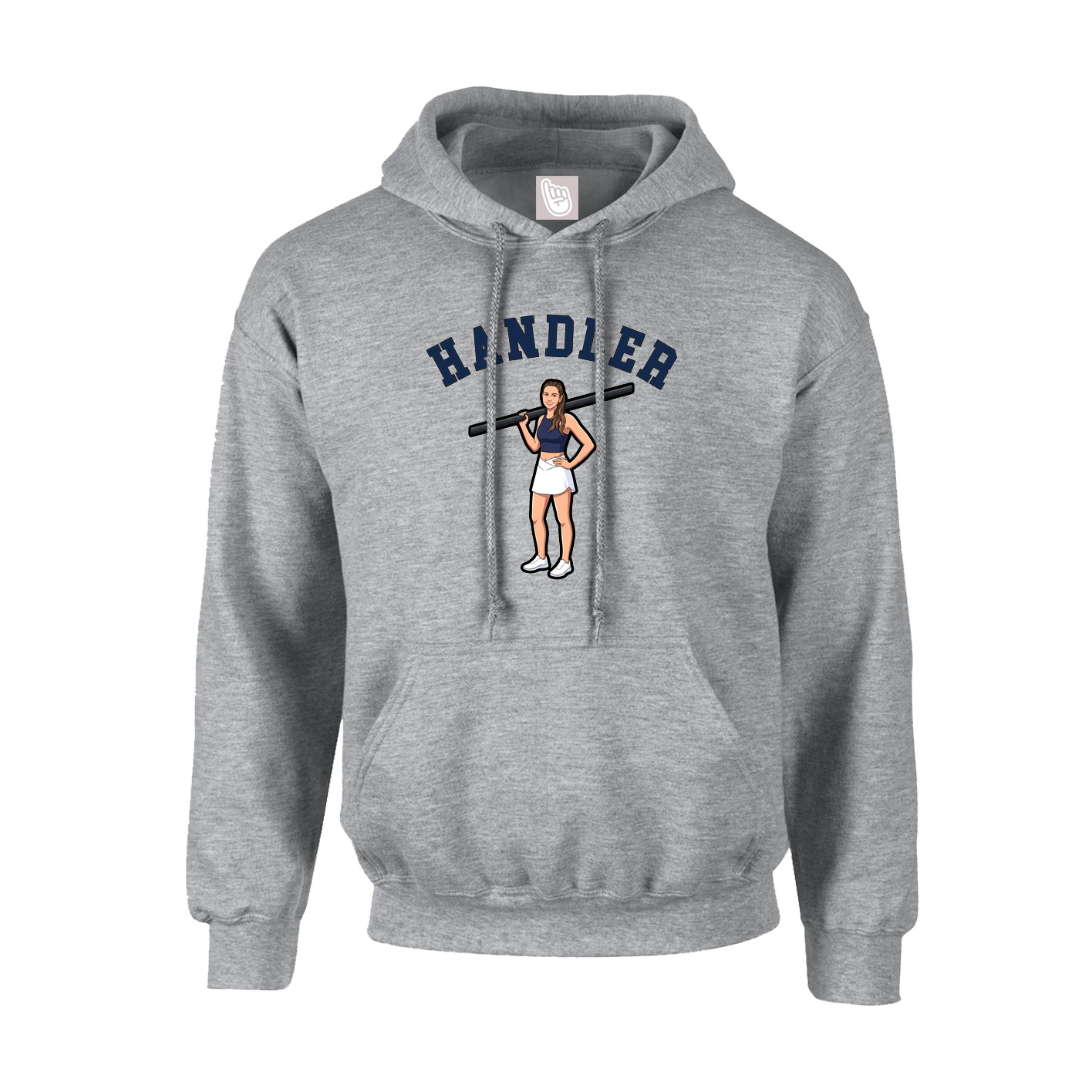 Youth Hoodie — Shirsey Arch in Grey