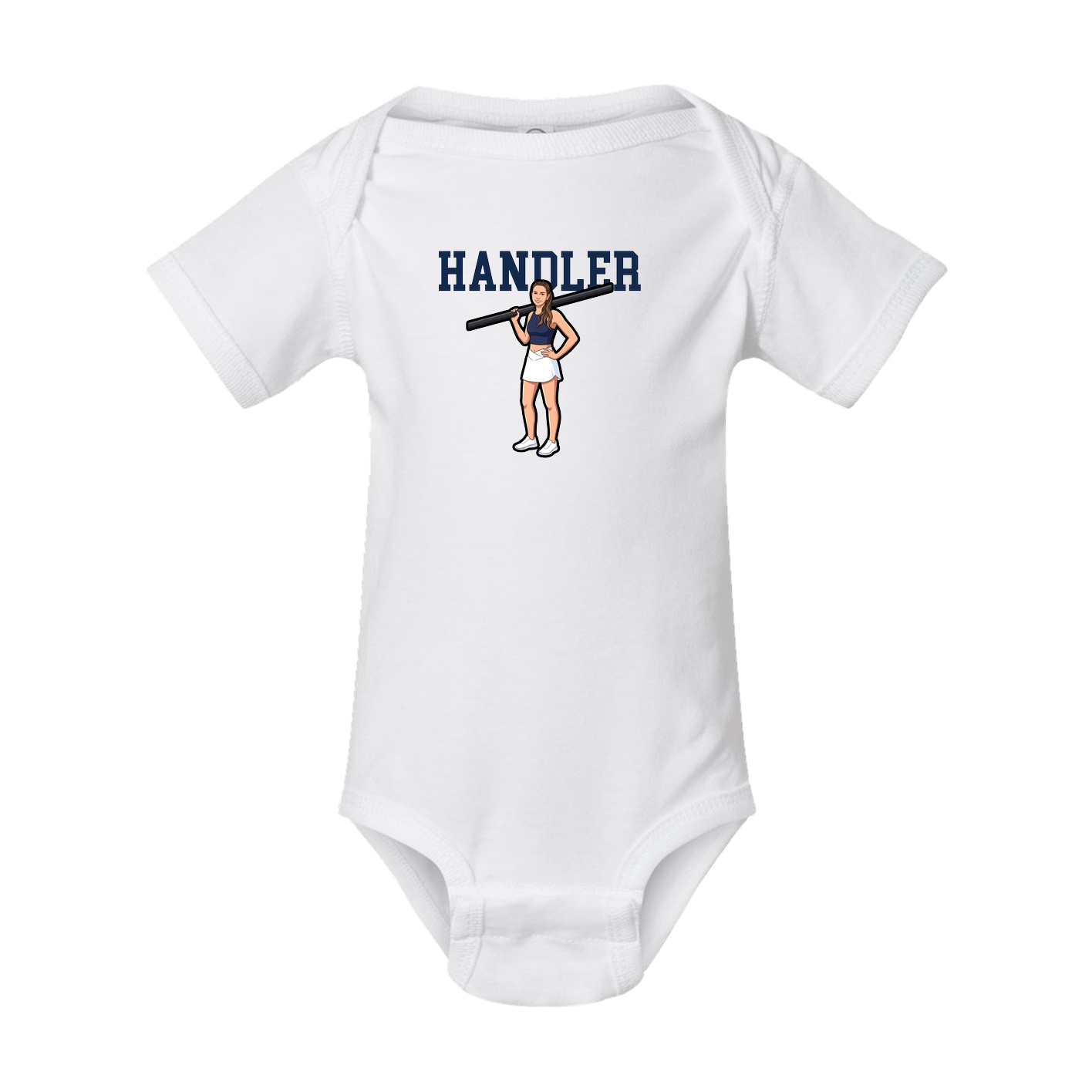 Baby Onesie — Shirsey in White
