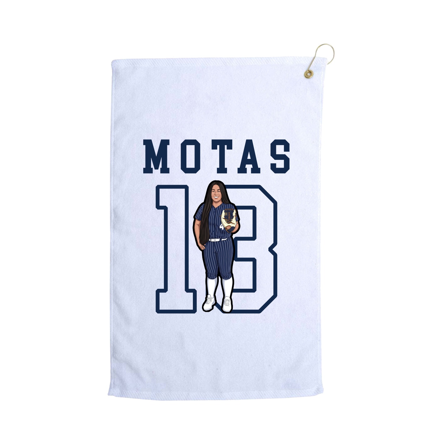 Golf Towel — Shirsey in White