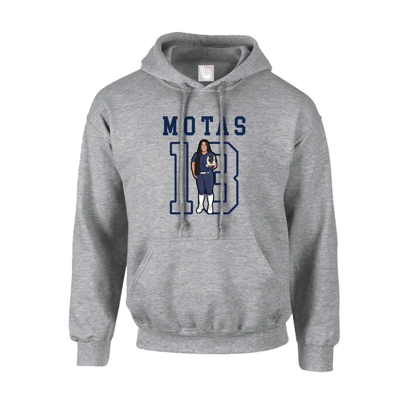 Hoodie — Shirsey in Grey