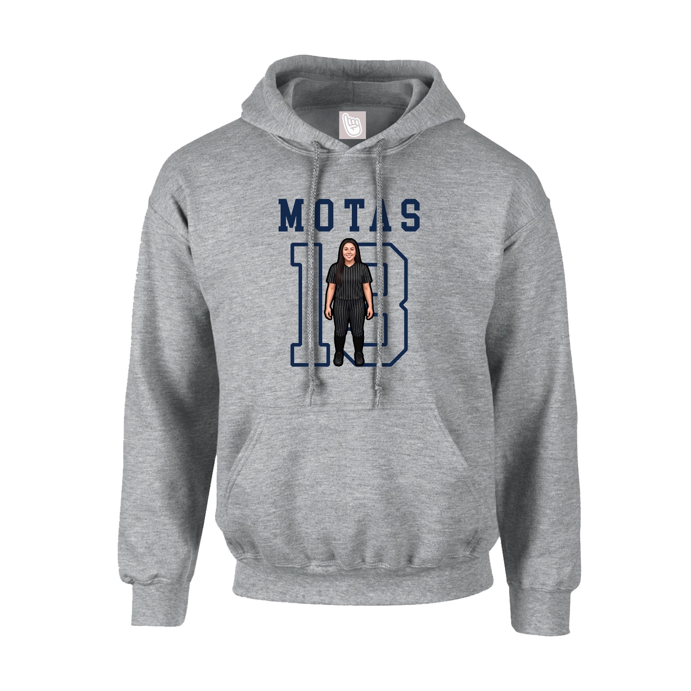 Hoodie — Shirsey in Grey
