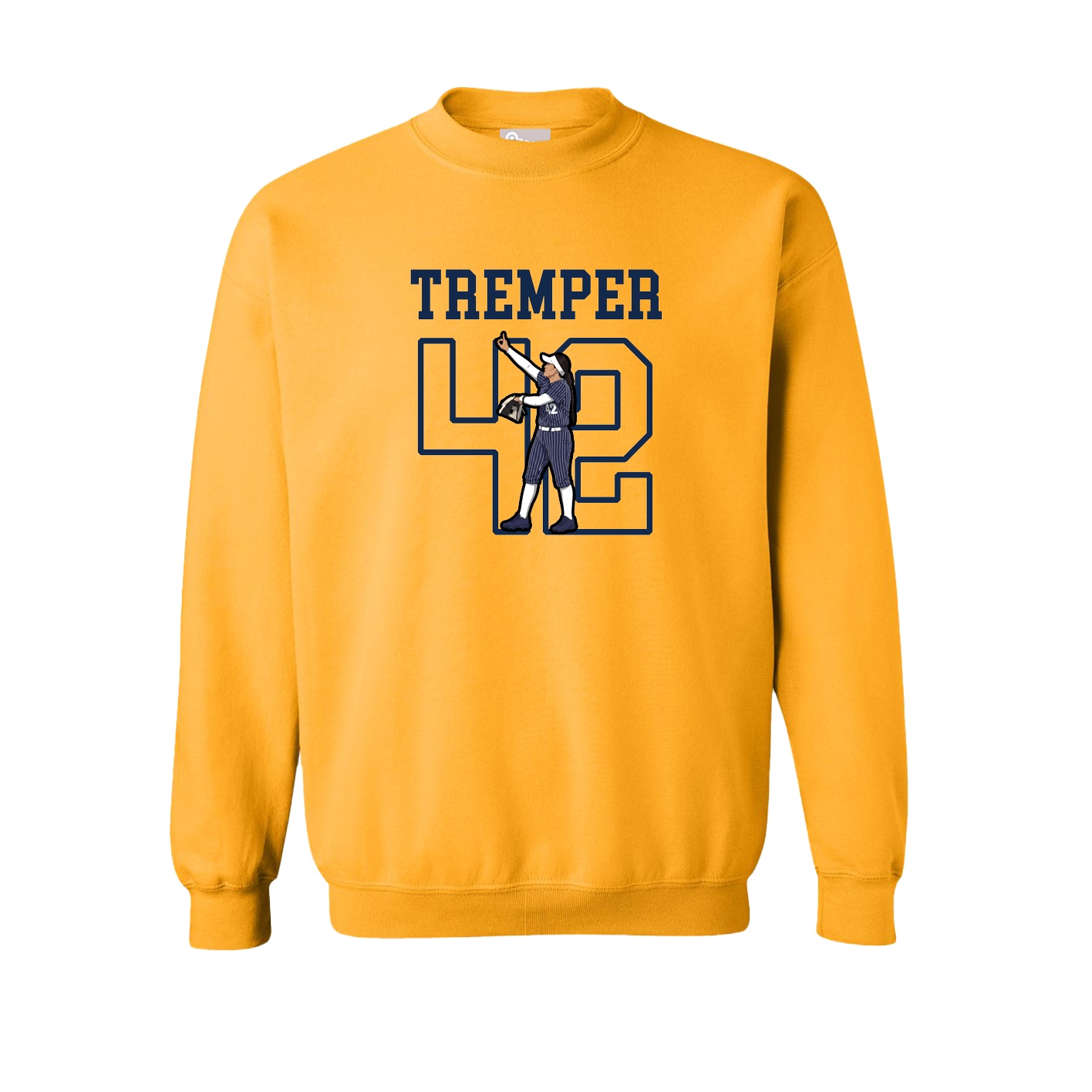 Fleece Crew — Shirsey in Gold