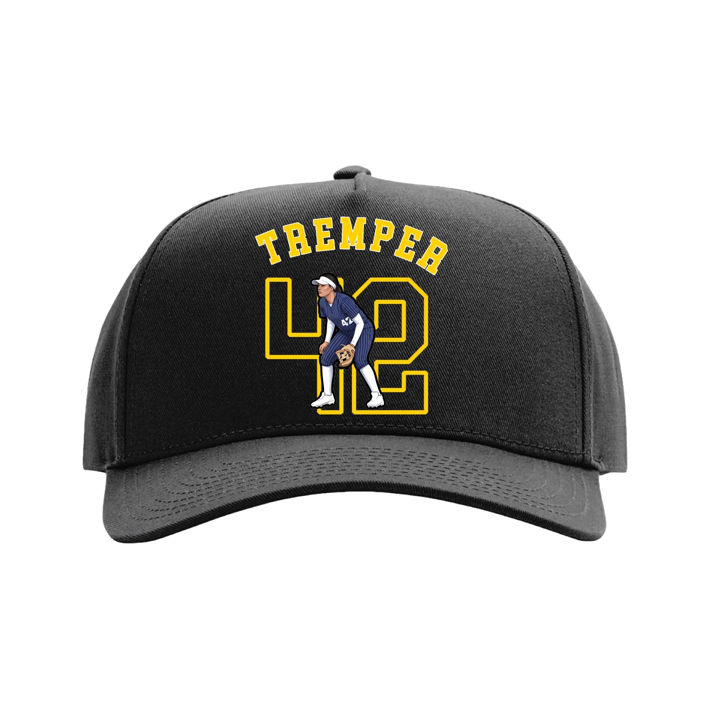 Full Fabric Five-Panel Champ Cap