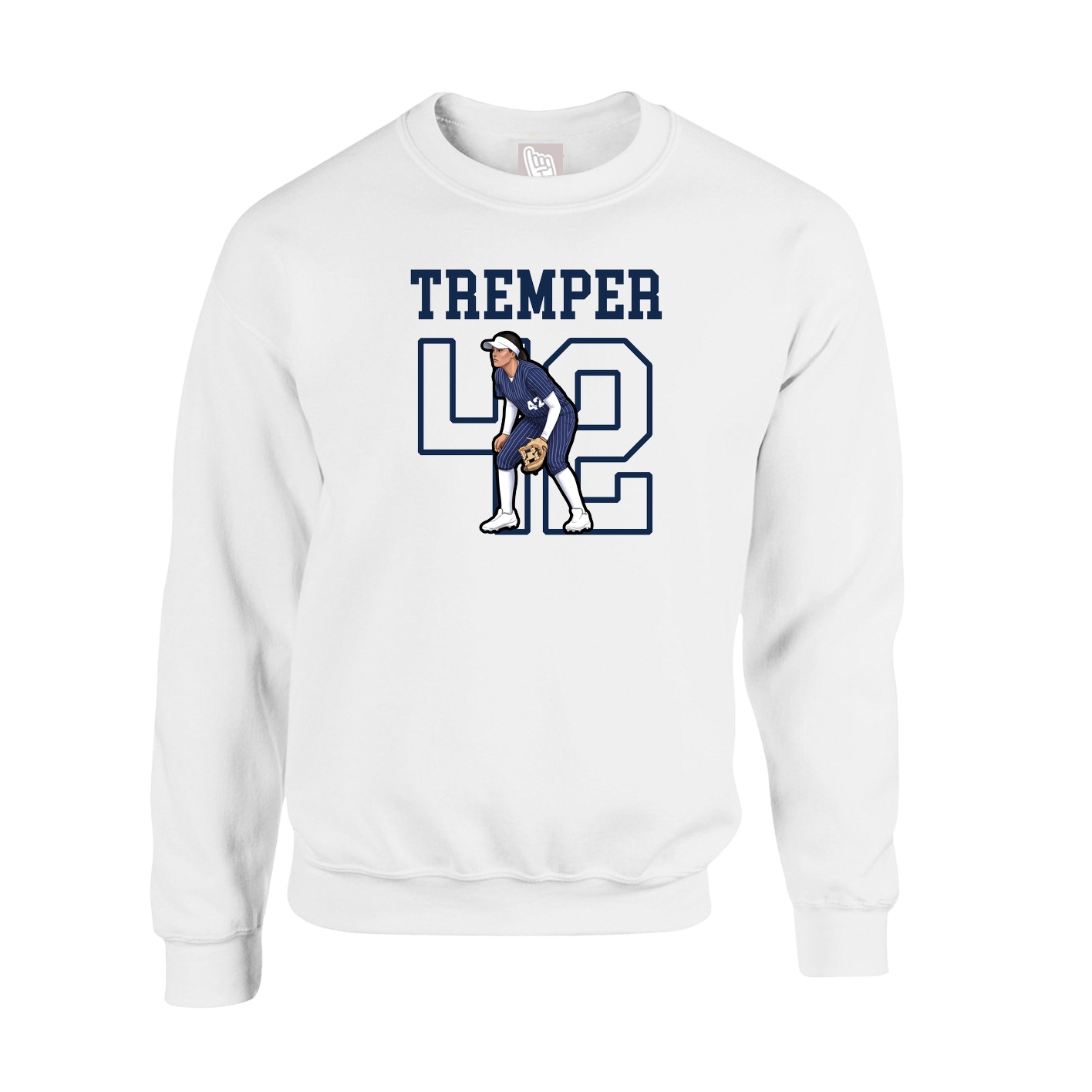Fleece Crew — Shirsey in White