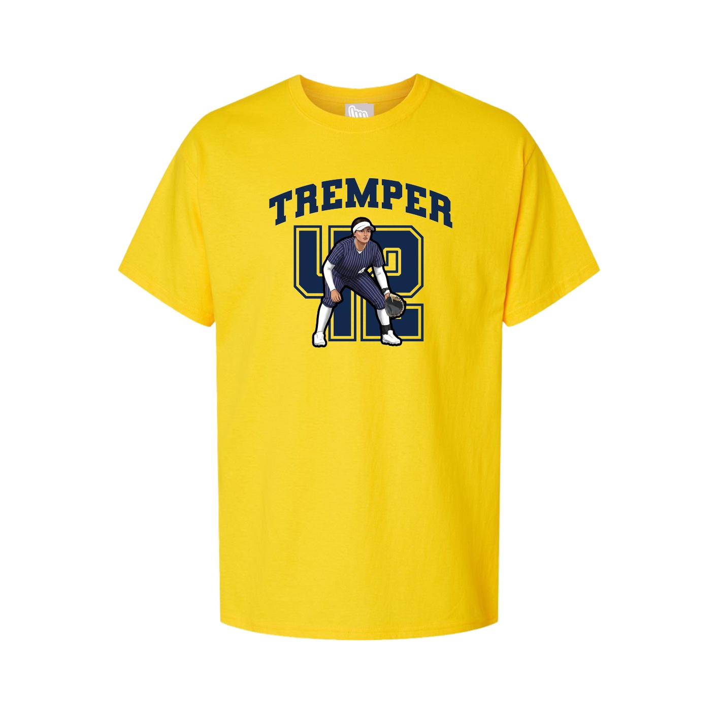 Tee — Number in Gold