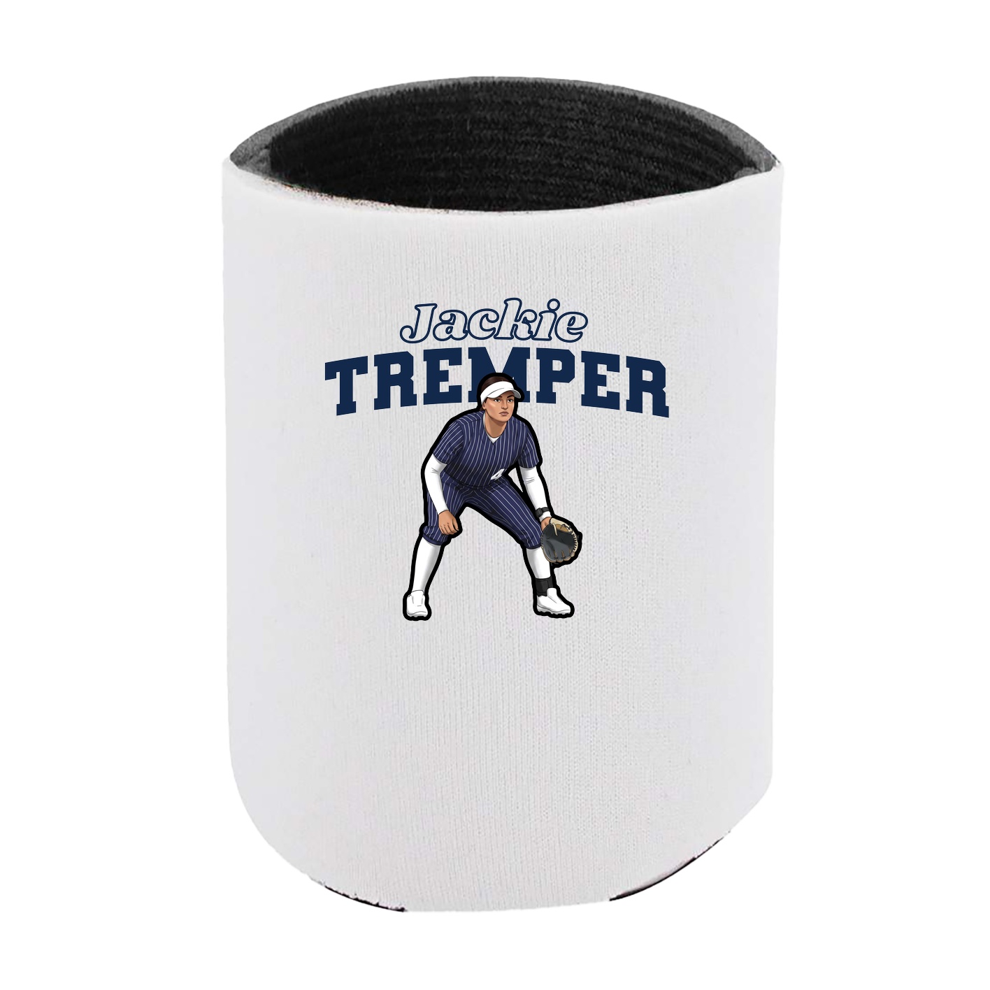 Can Holder — Name Arch in White