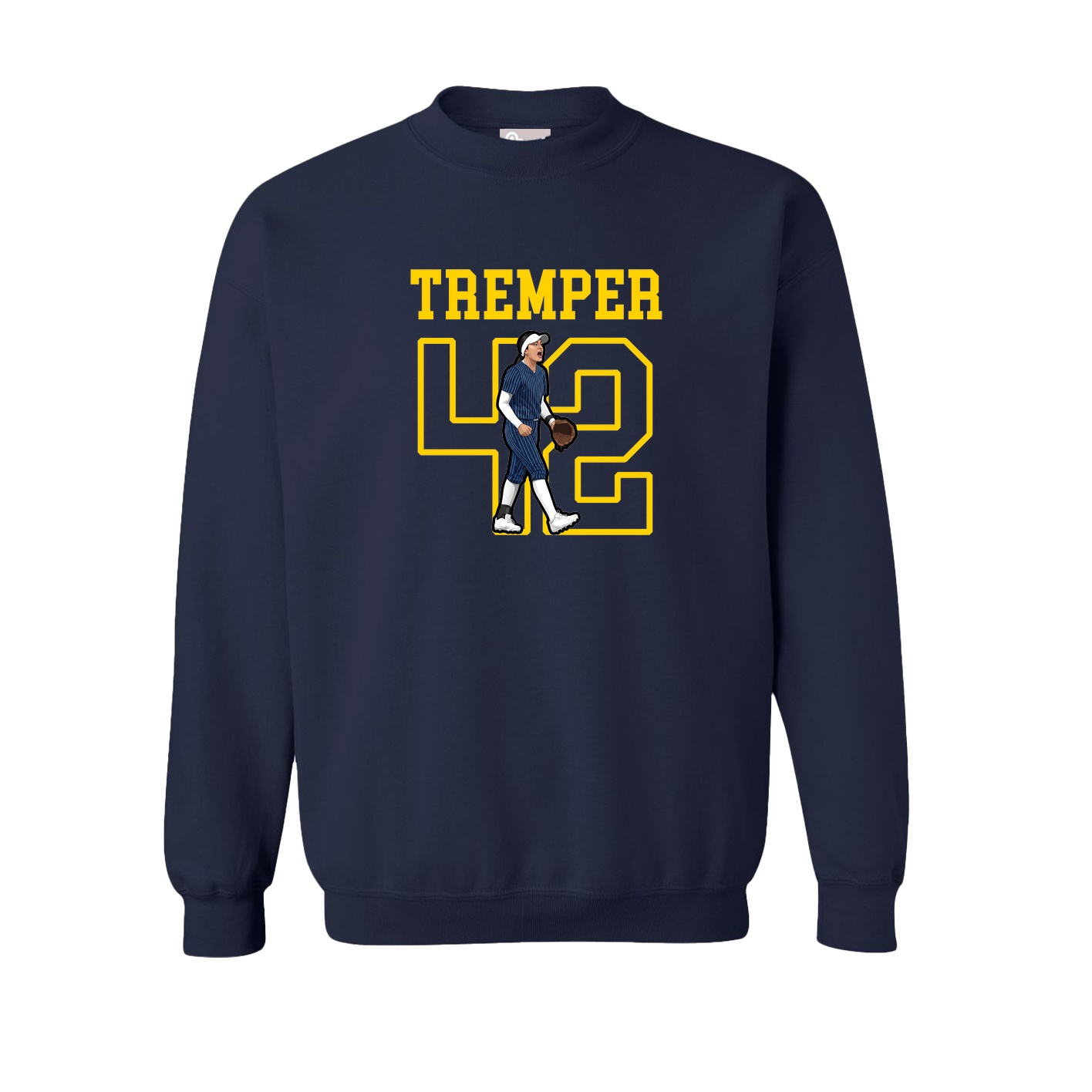 Fleece Crew — Shirsey in Navy