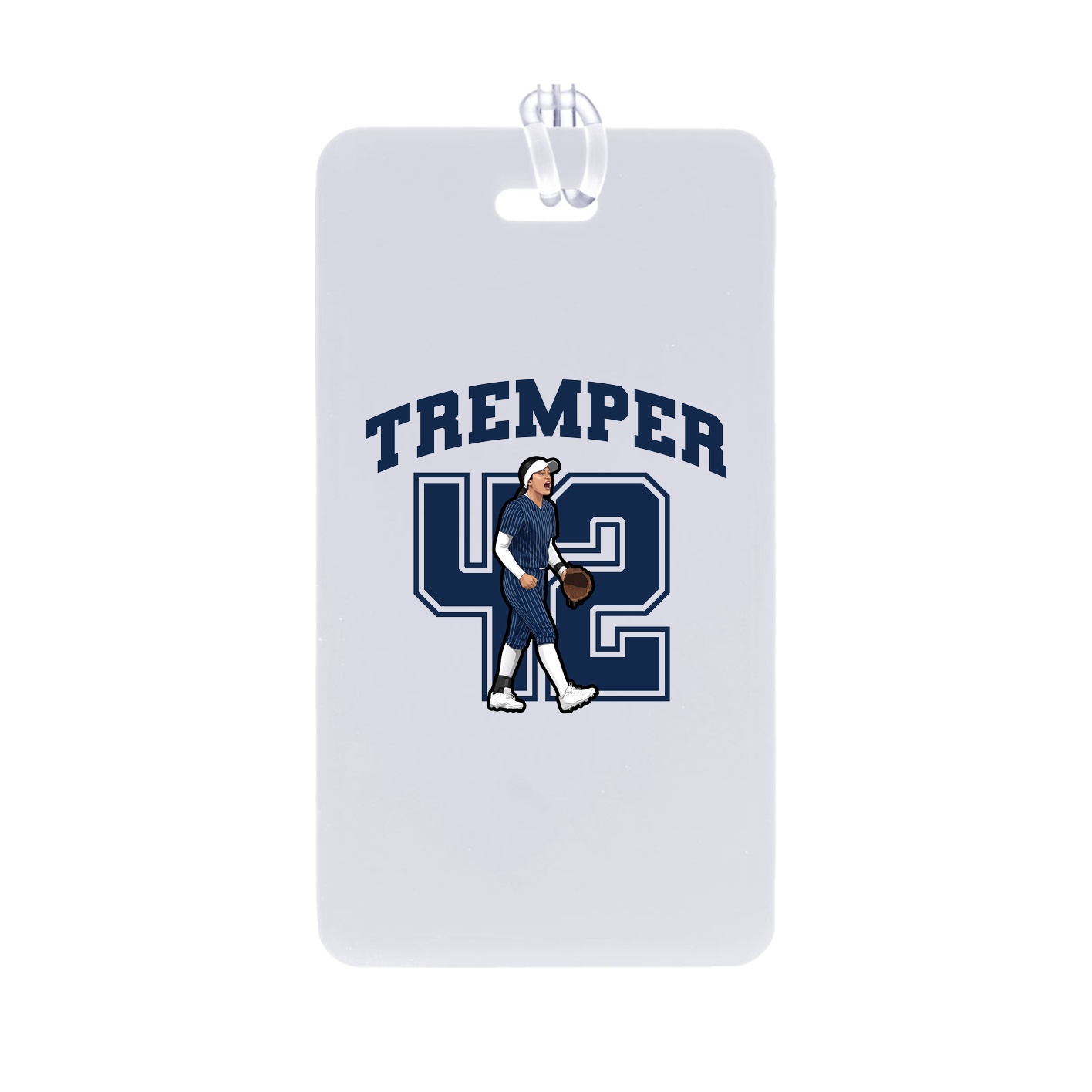 Bag Tag — Number in Classic