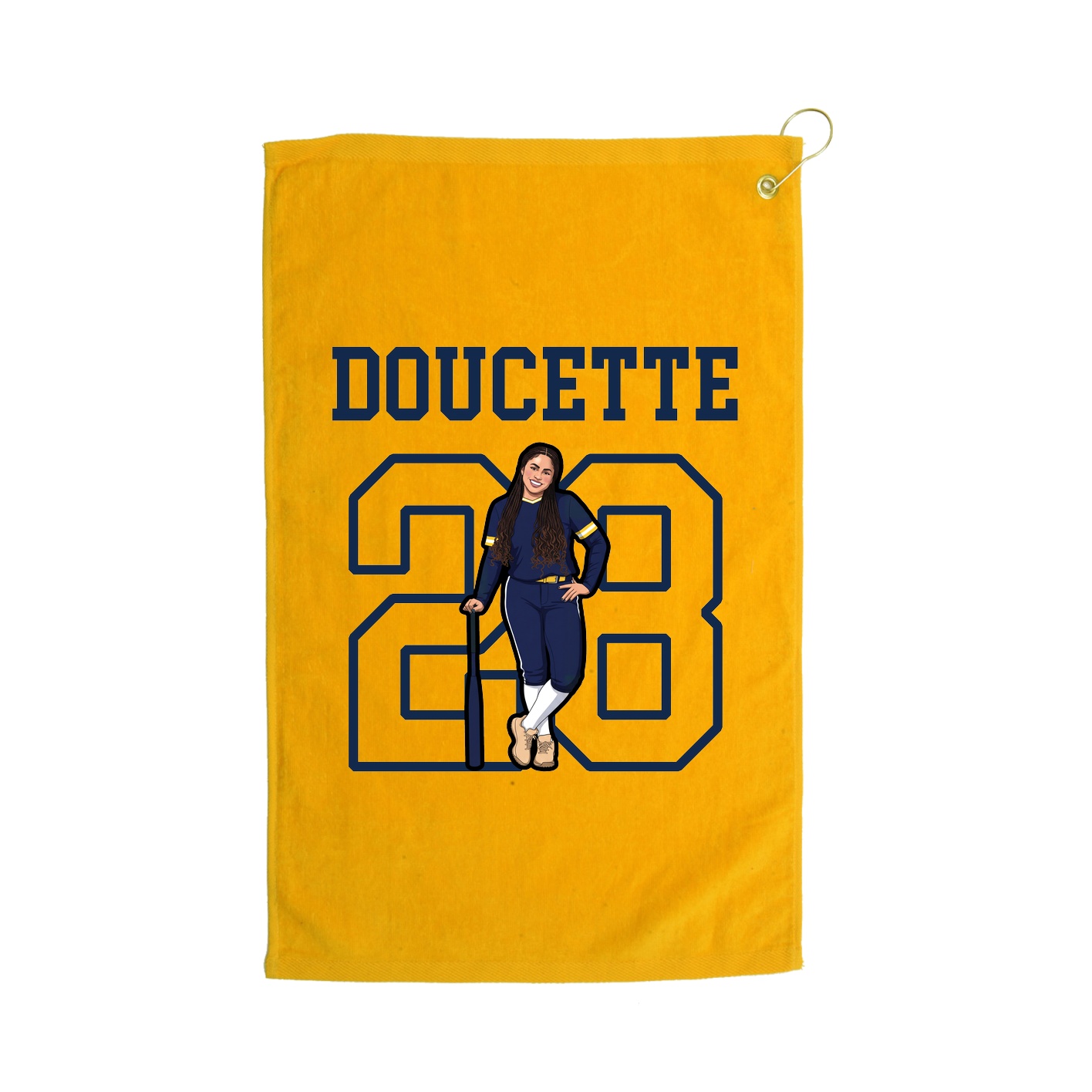Golf Towel — Shirsey in Gold