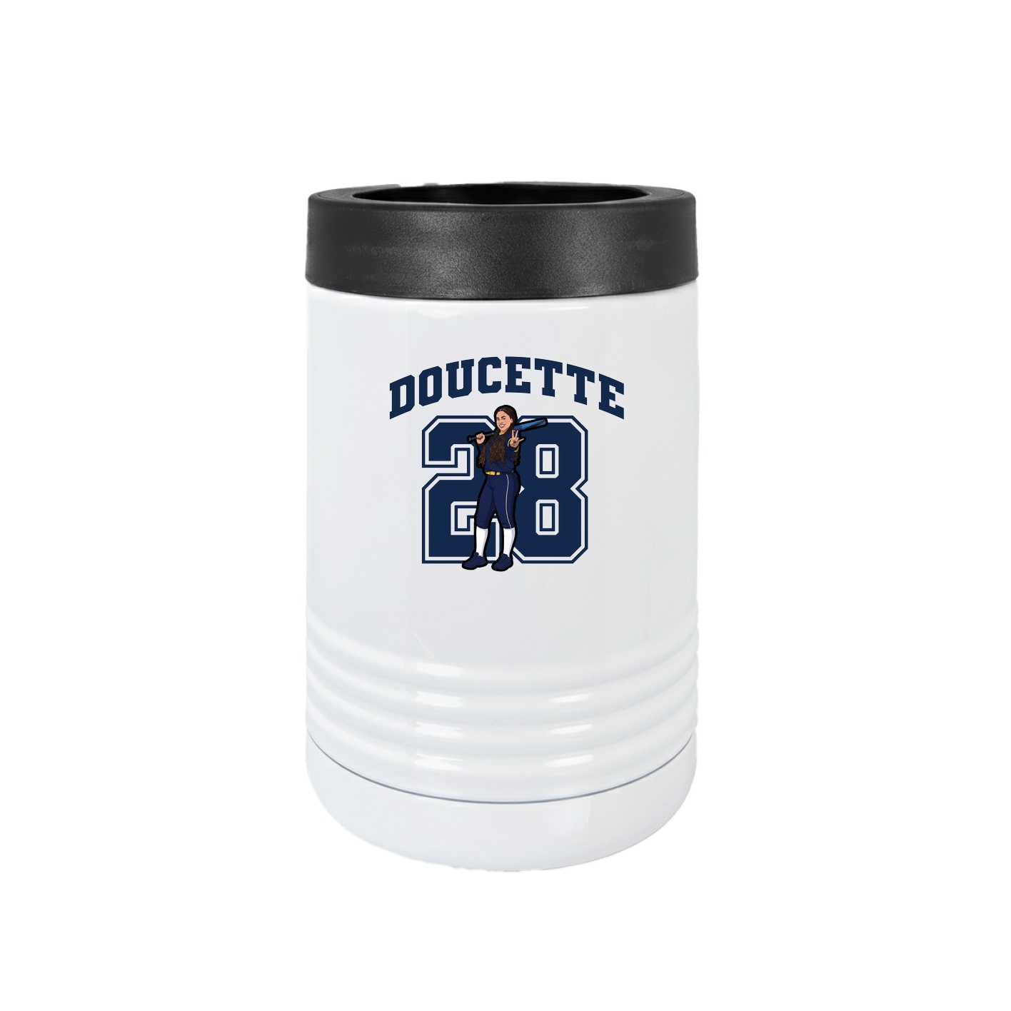 Beverage Holder — Number in White